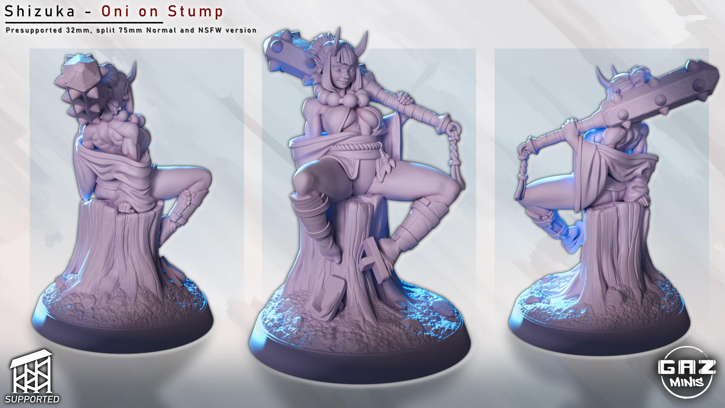 Shizuka - Oni on Stump | Gaz Minis