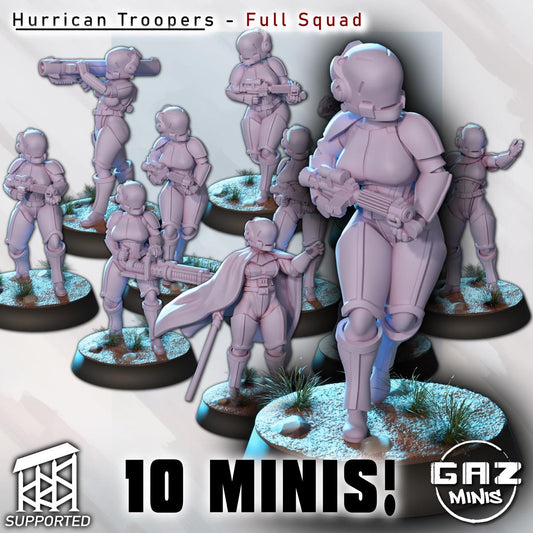Hurricane Trooper Squad | Gaz Minis