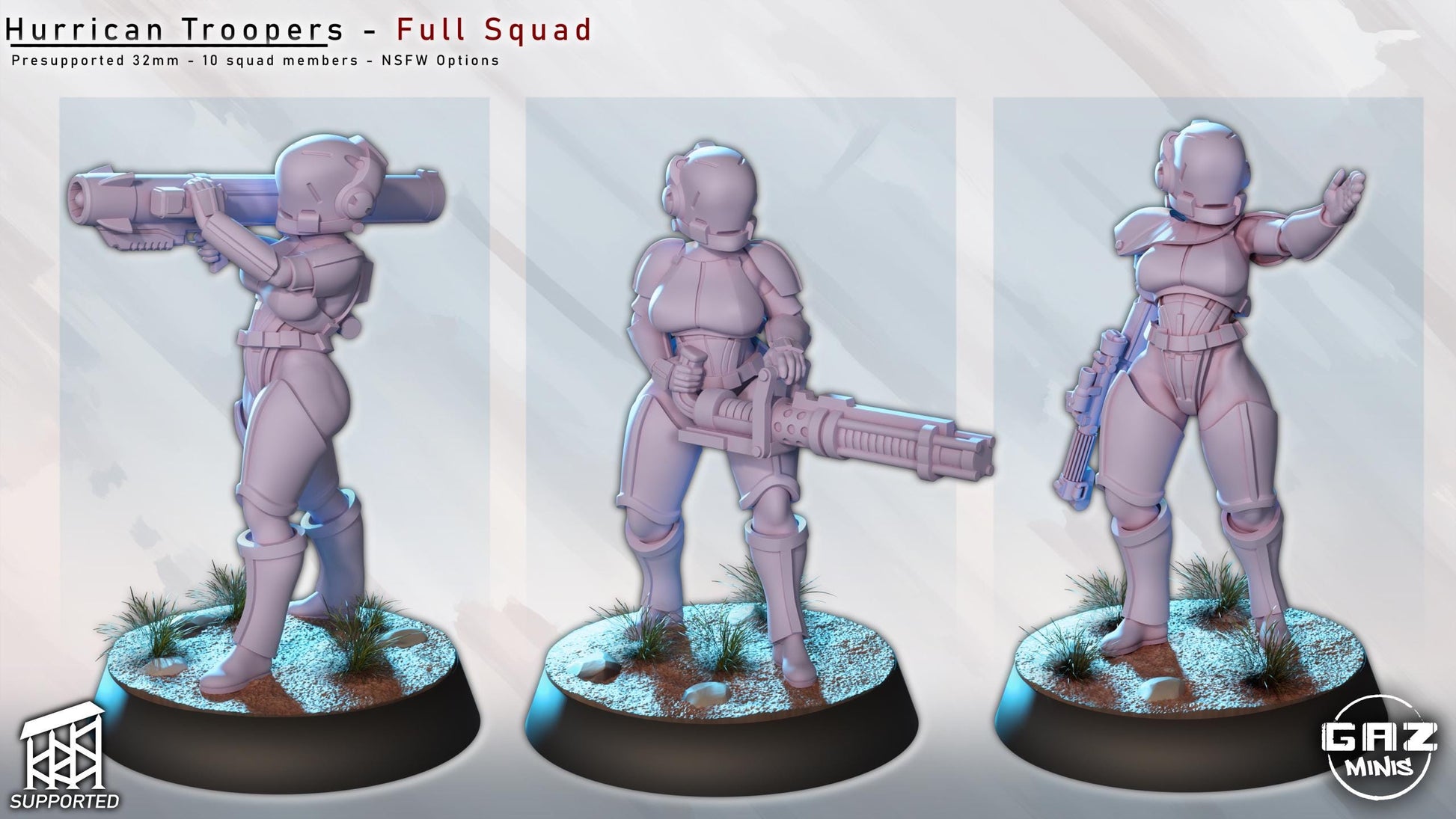 Hurricane Trooper Squad | Gaz Minis
