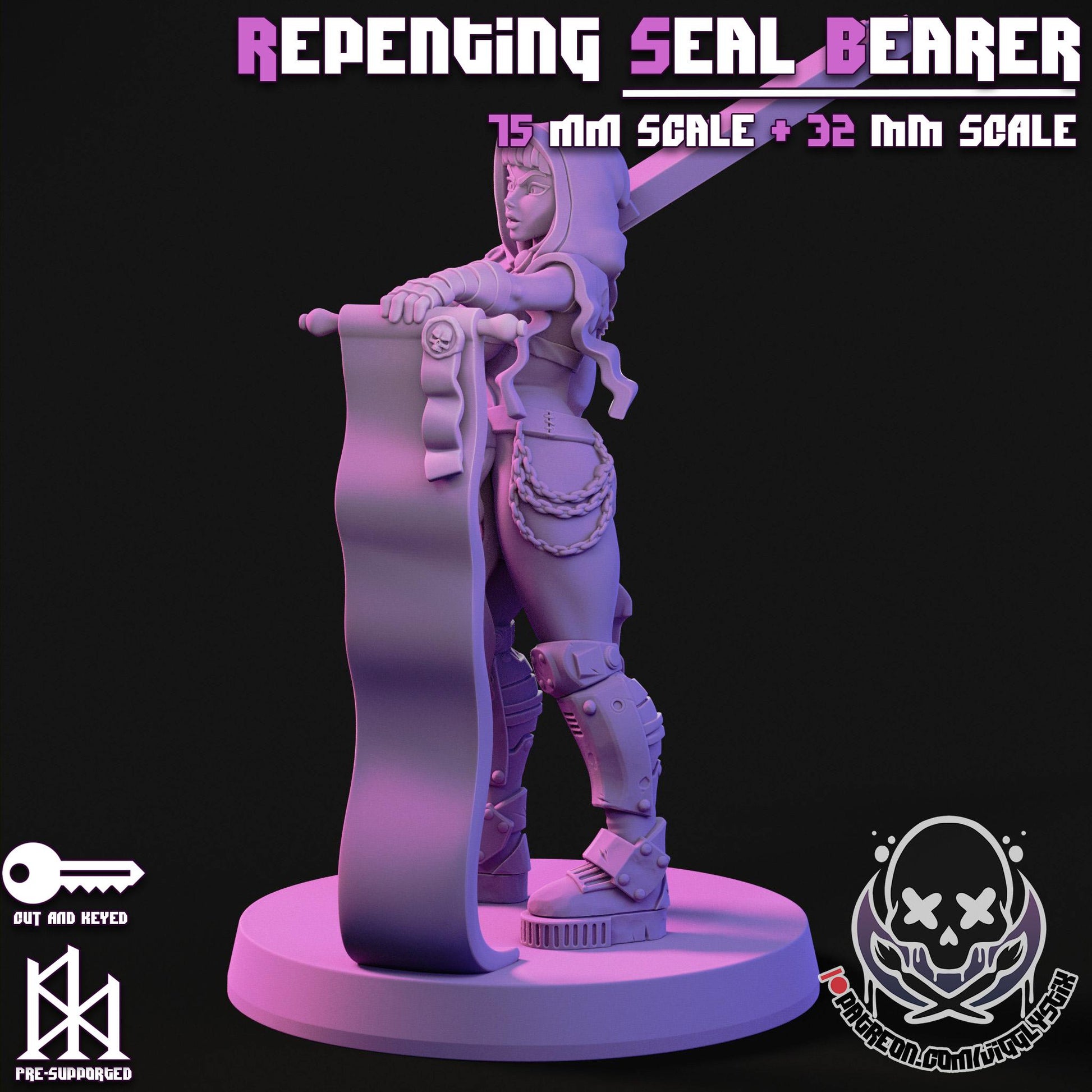 Repenting Seal Bearer | Miniature | Jigglystix