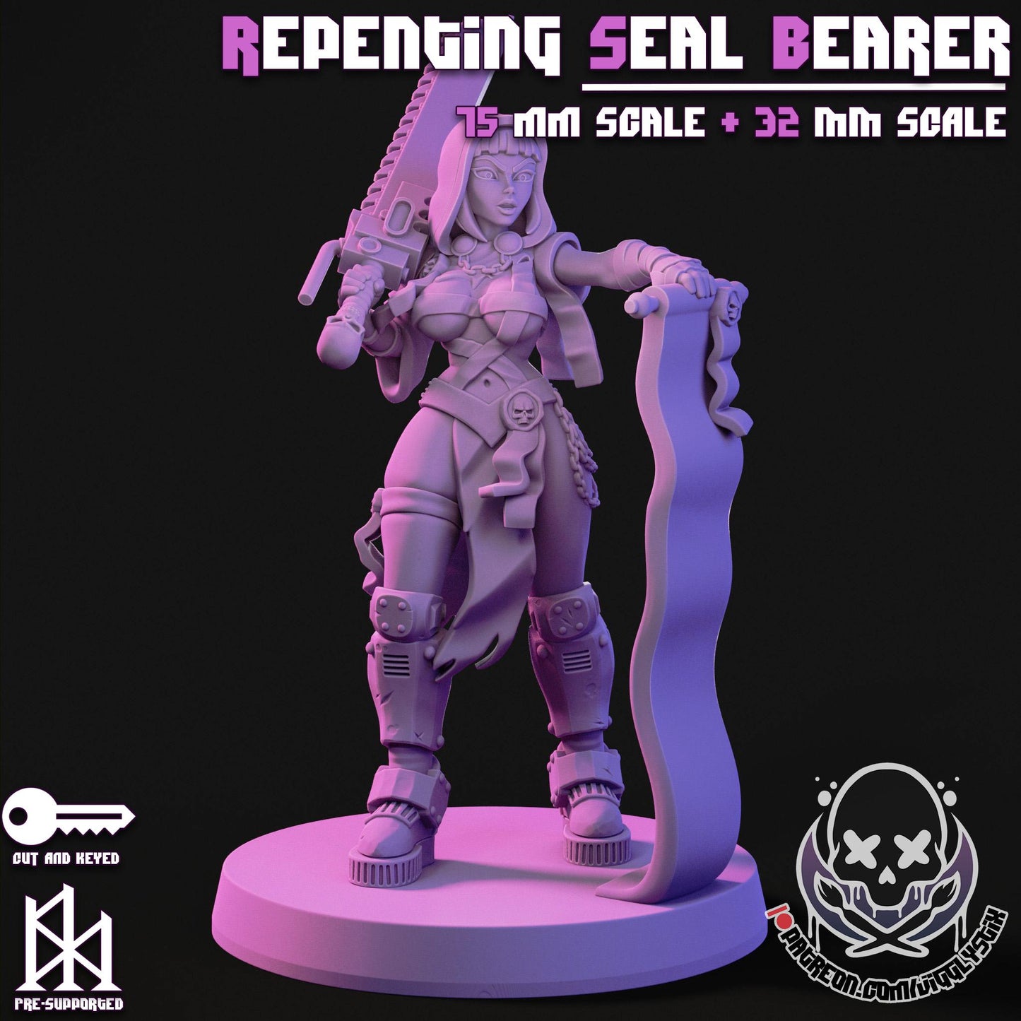 Repenting Seal Bearer | Miniature | Jigglystix