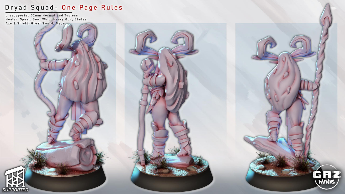 Dryad Squad Miniature Bundle | Gaz Minis