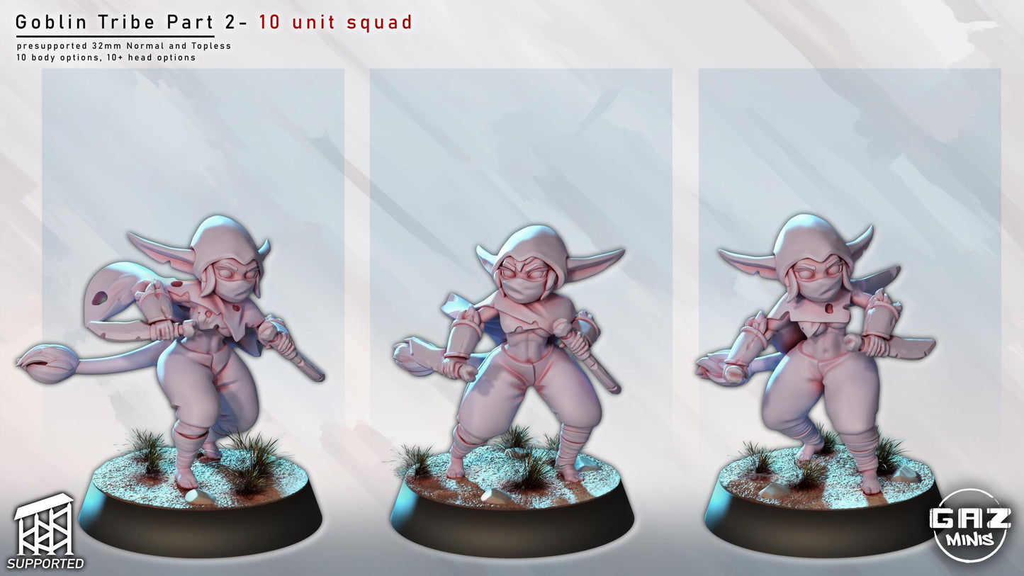 Goblin Tribe Warrior Bundle | Gaz Miniatures