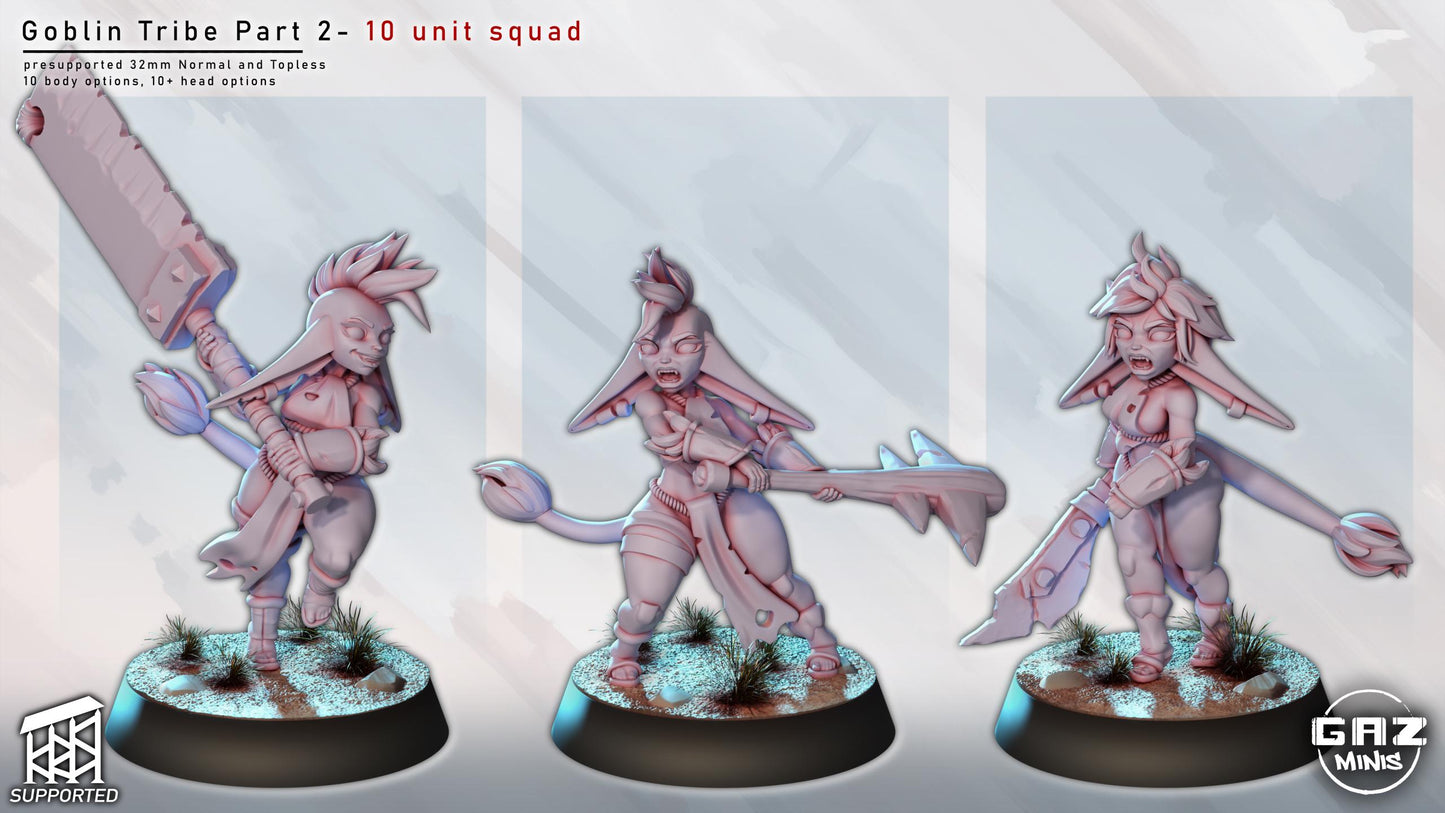 Goblin Tribe Warrior Bundle | Gaz Miniatures