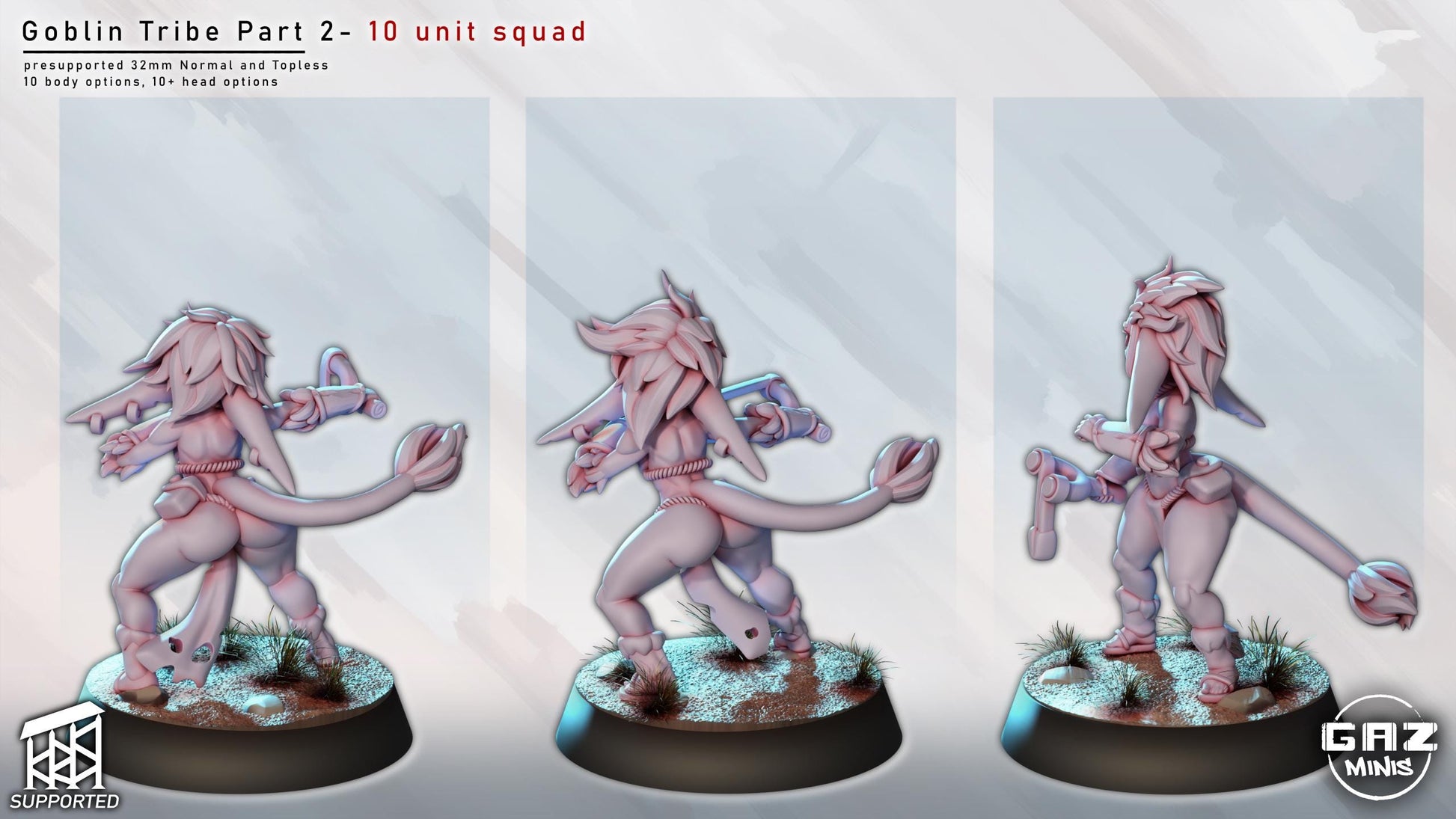Goblin Tribe Warrior Bundle | Gaz Miniatures