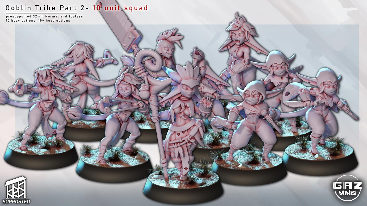 Goblin Tribe Warrior Bundle | Gaz Miniatures