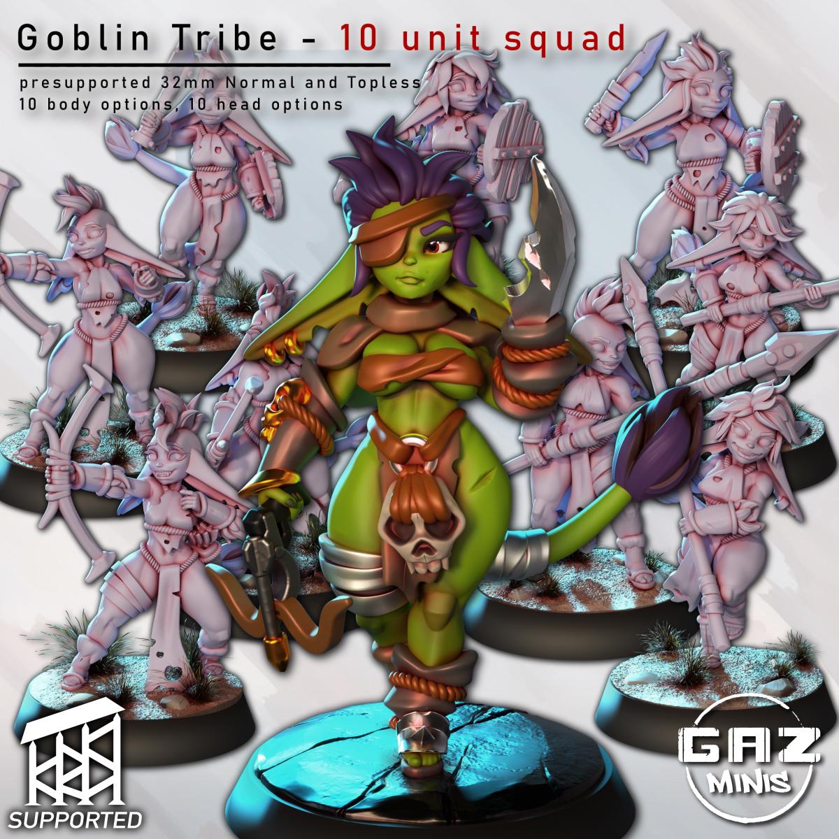 Goblin Tribe Miniature Bundle | Gaz Minis