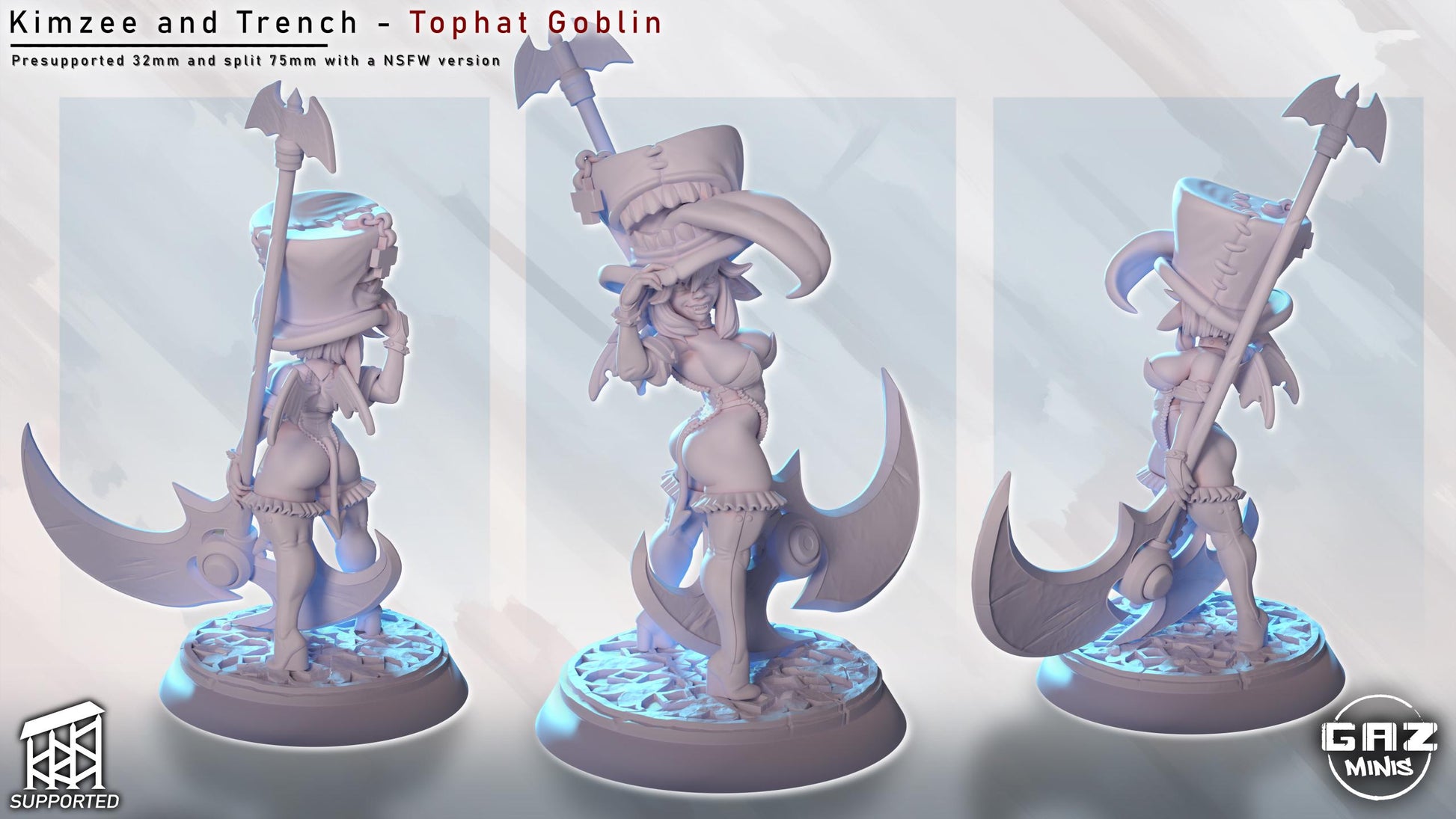 Kimzee and Trench - Mimic Tophat Goblin | Gaz Minis