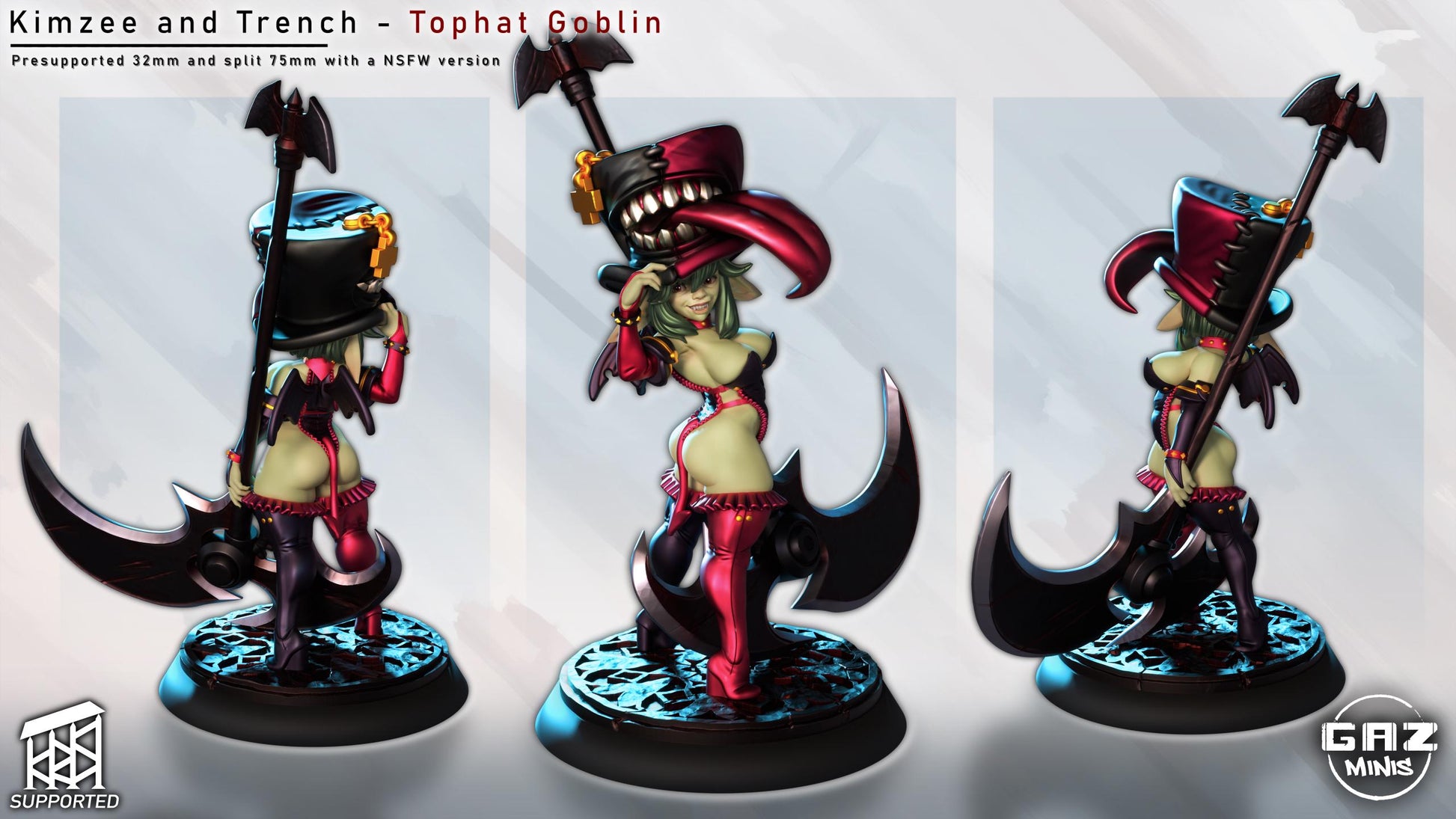 Kimzee and Trench - Mimic Tophat Goblin | Gaz Minis