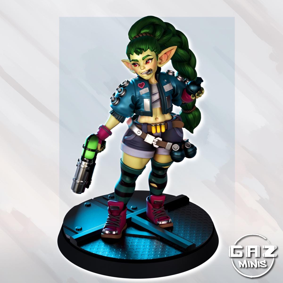 Goblin Girl Mercenary | Gaz Minis