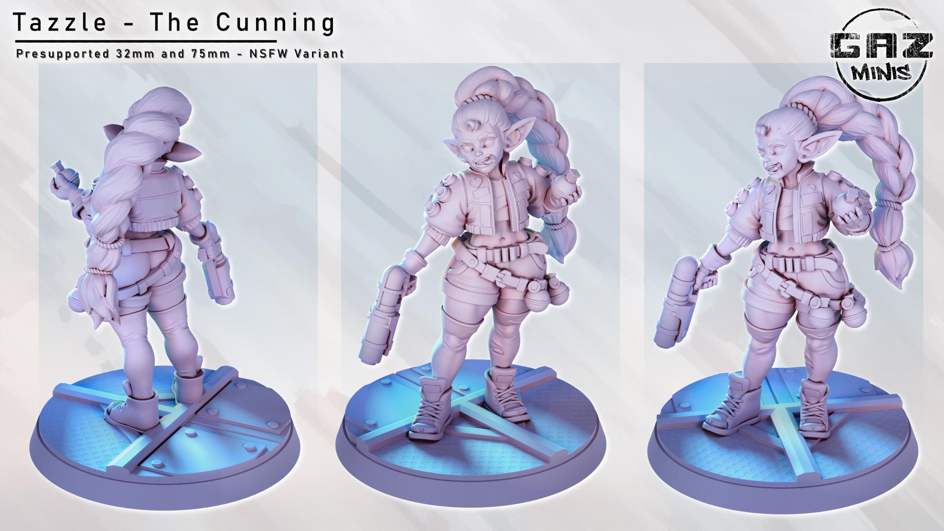Goblin Girl Mercenary | Gaz Minis