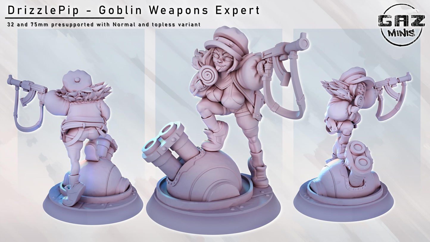 Goblin Girl Soldier | Gaz Minis