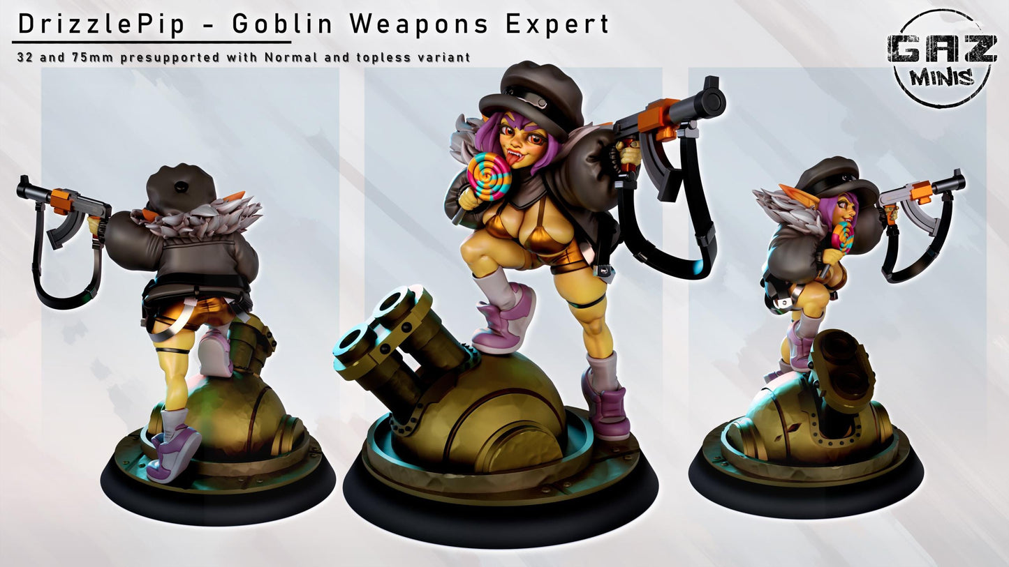 Goblin Girl Soldier | Gaz Minis