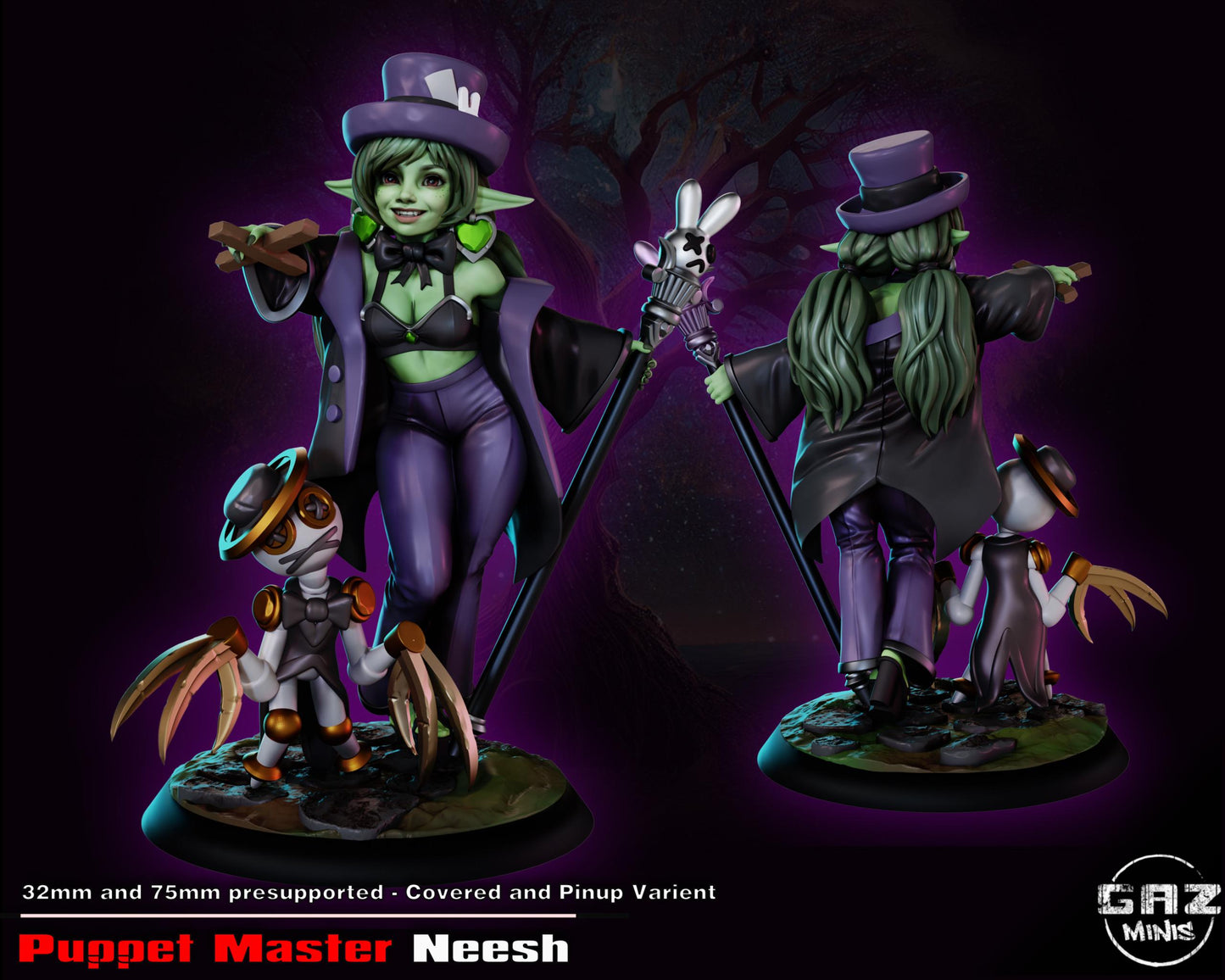 Goblin Puppet Master | Gaz Minis