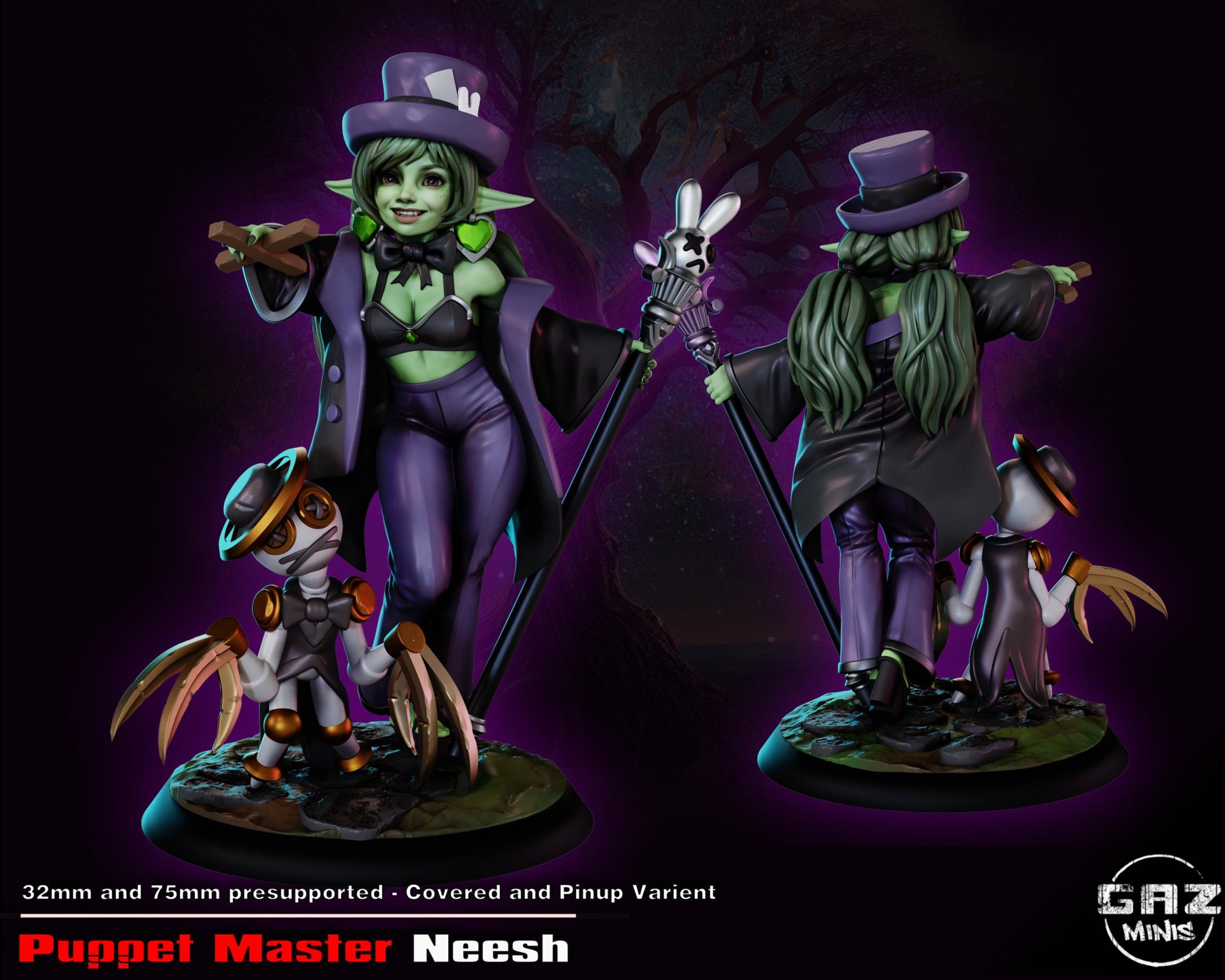 Goblin Puppet Master | Gaz Minis