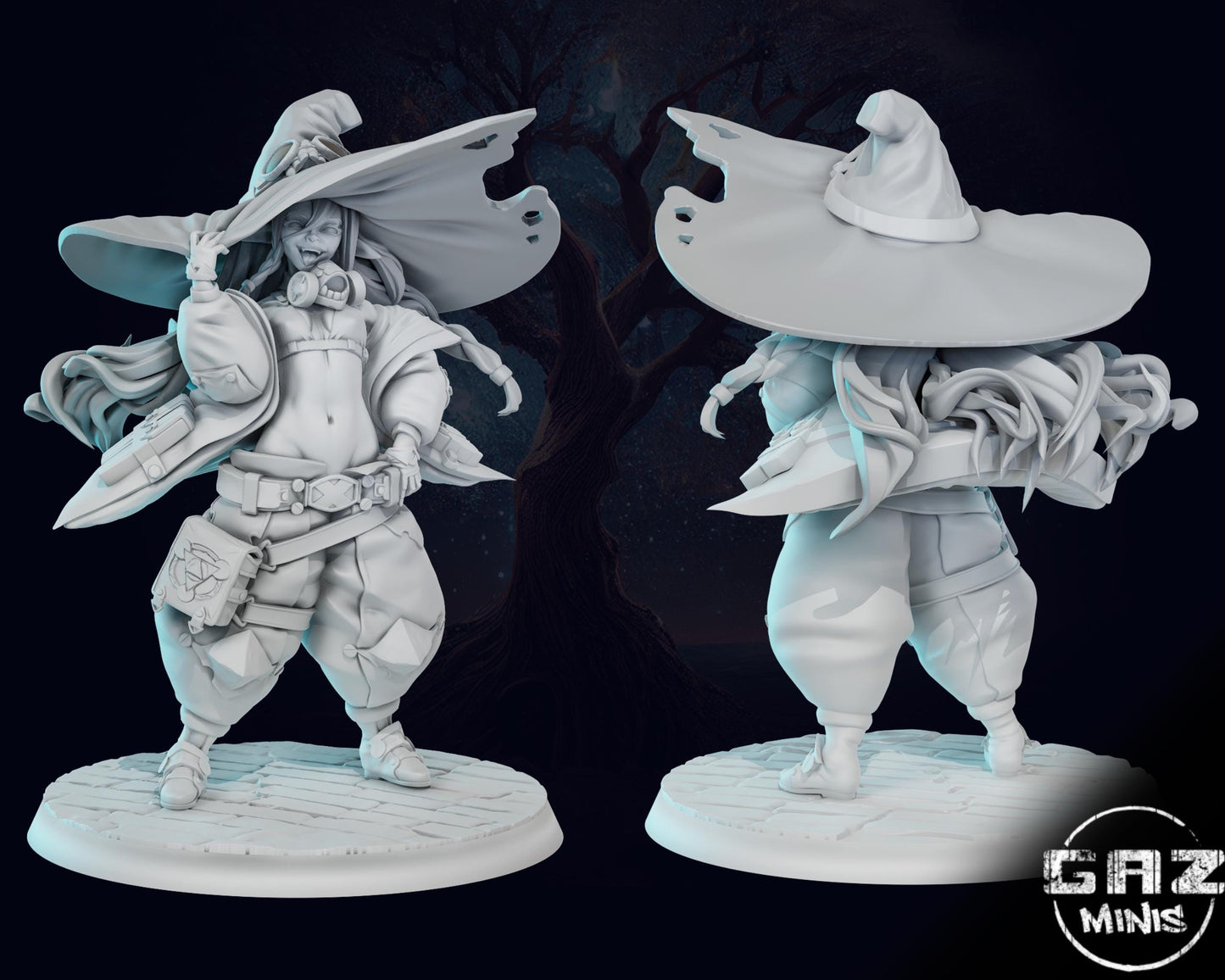 Goblin Witch Miniature | Gaz Minis