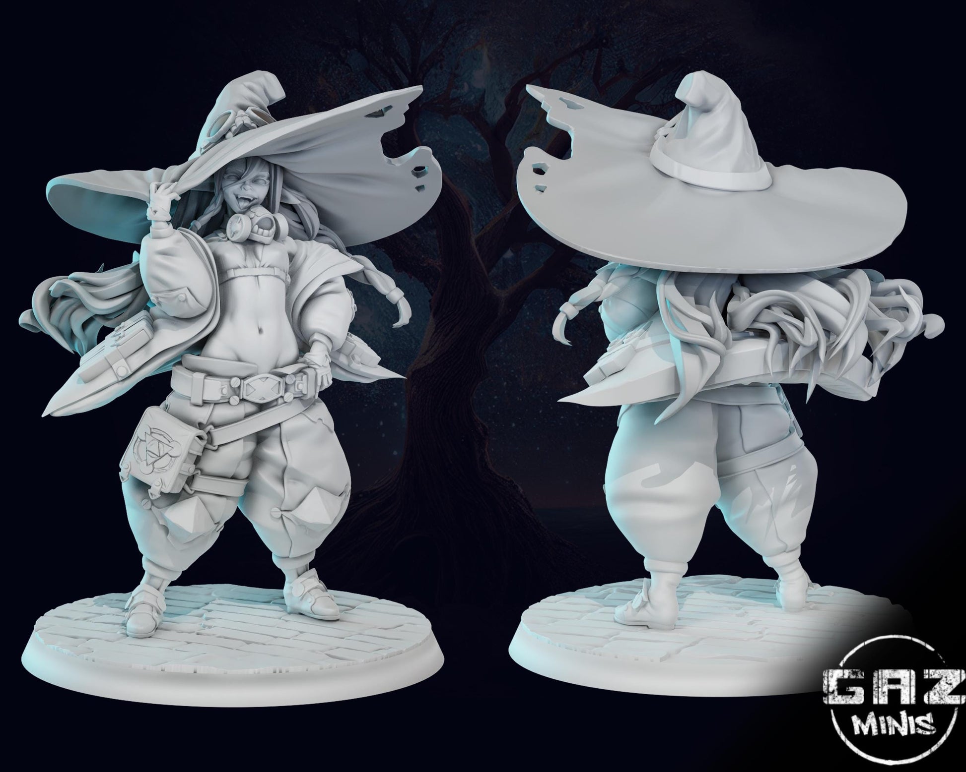 Goblin Witch Miniature | Gaz Minis
