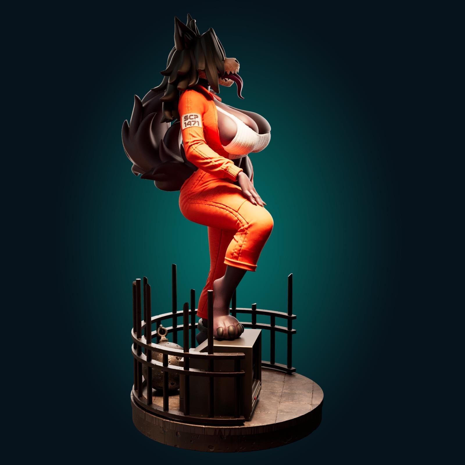 Mal0 SCP-1471 Model Kit | 3D Resin Printed Figurine | Officer Rhu