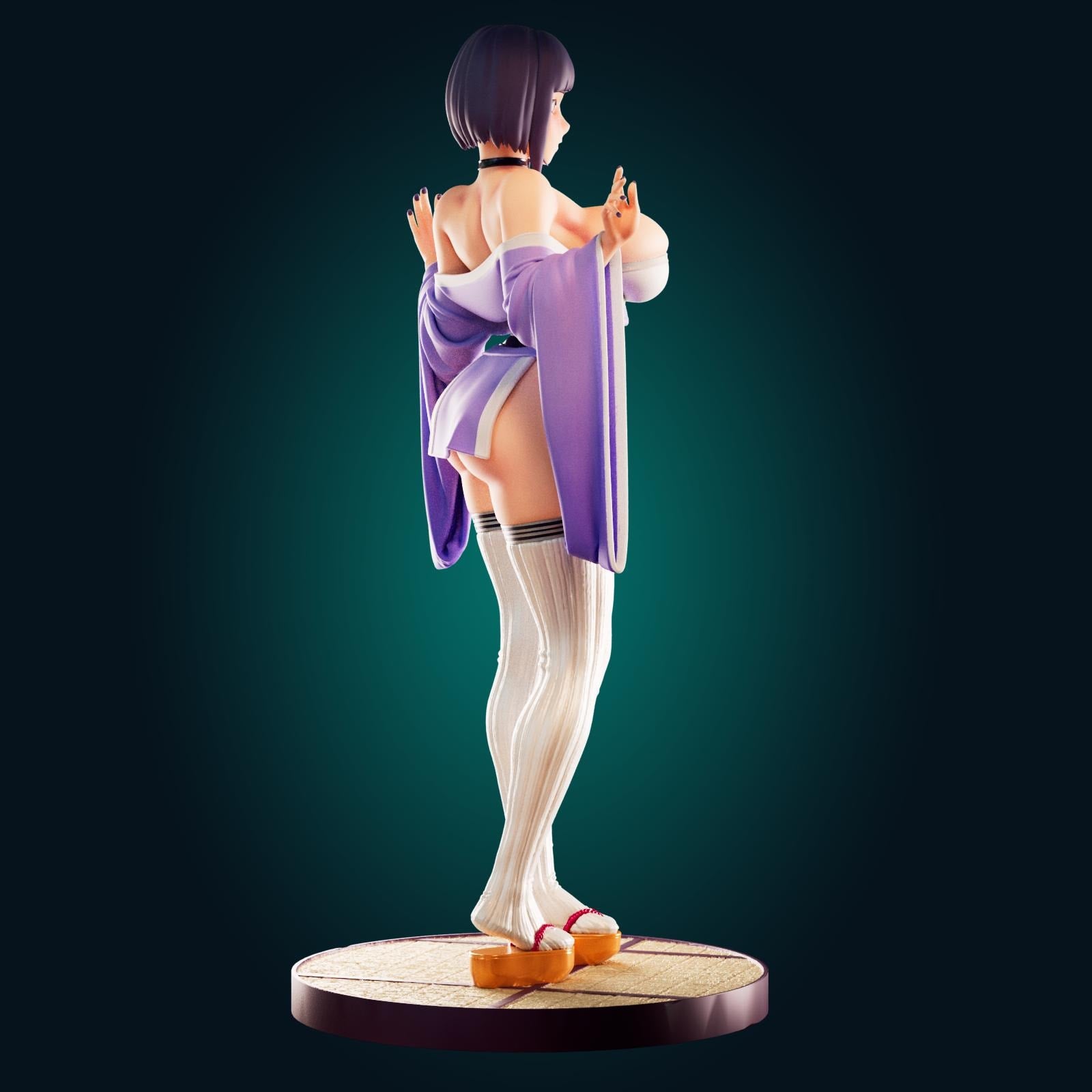 Ninja Girl Model Kit | 3D Resin Printed Figurine | Officer Rhu