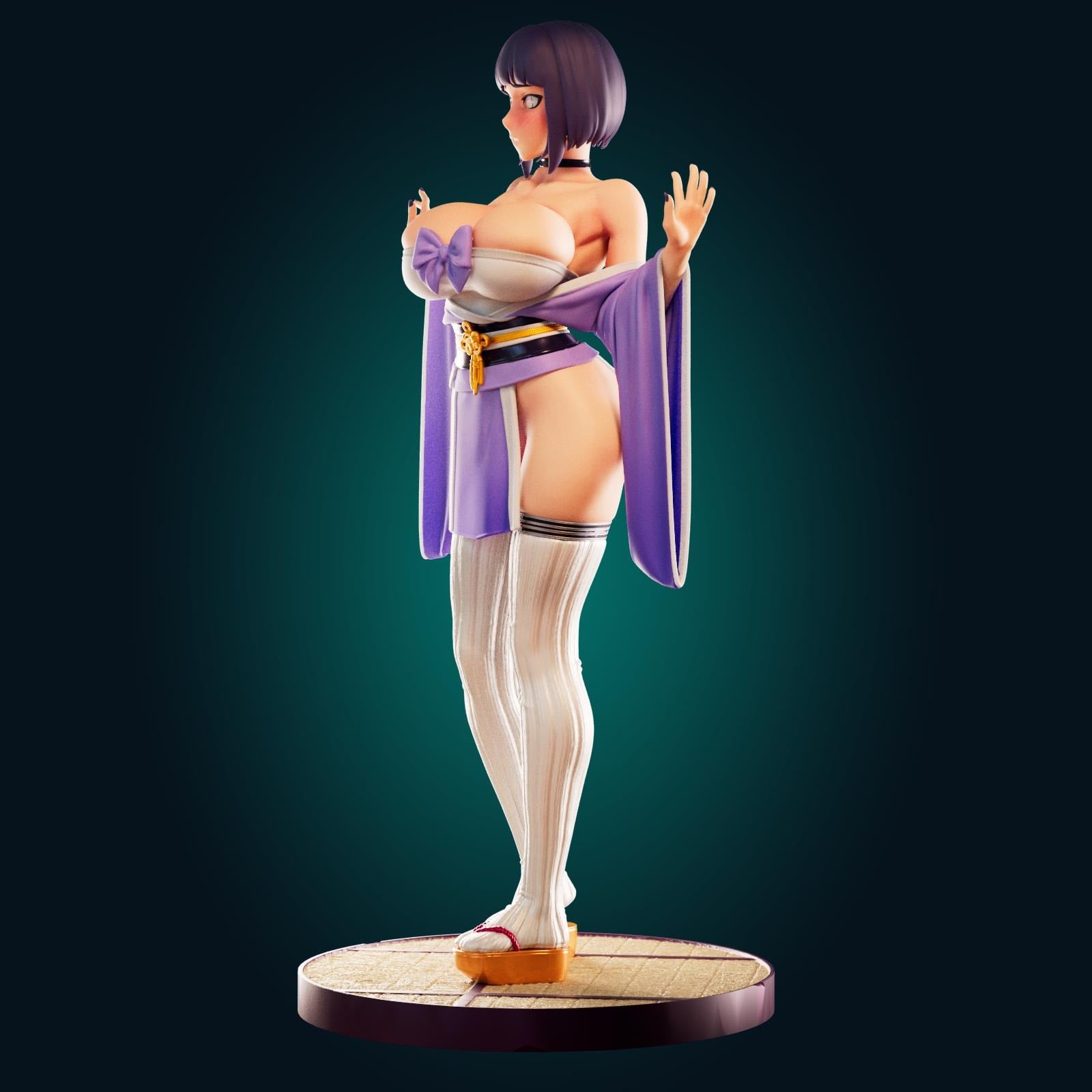 Ninja Girl Model Kit | 3D Resin Printed Figurine | Officer Rhu