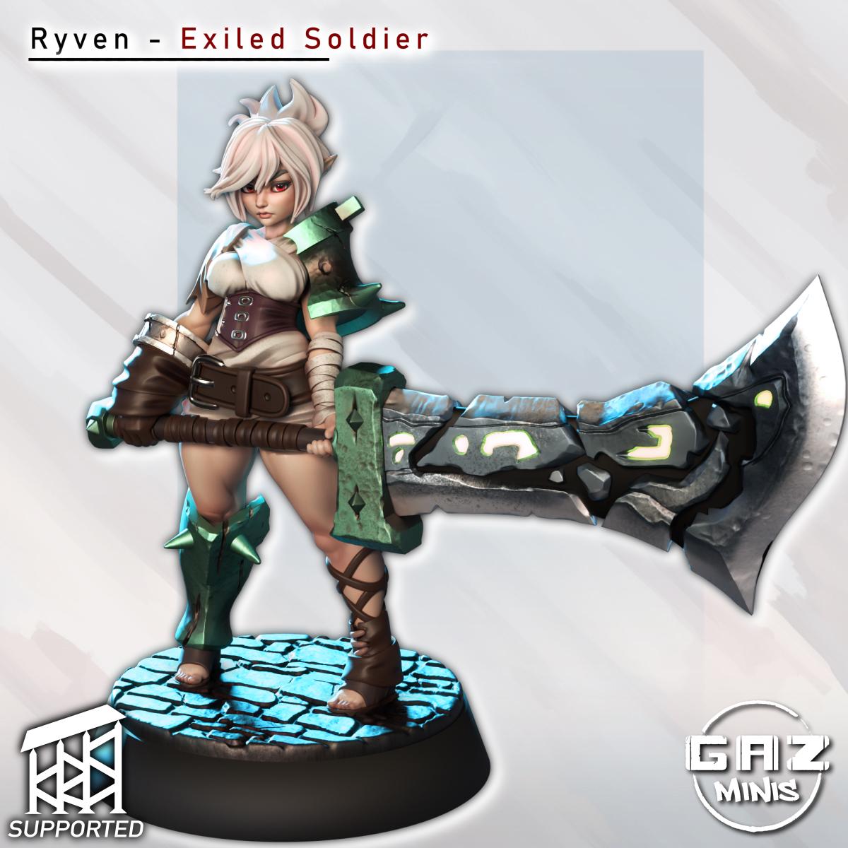 Ryven - Exiled Soldier | Gaz Minis