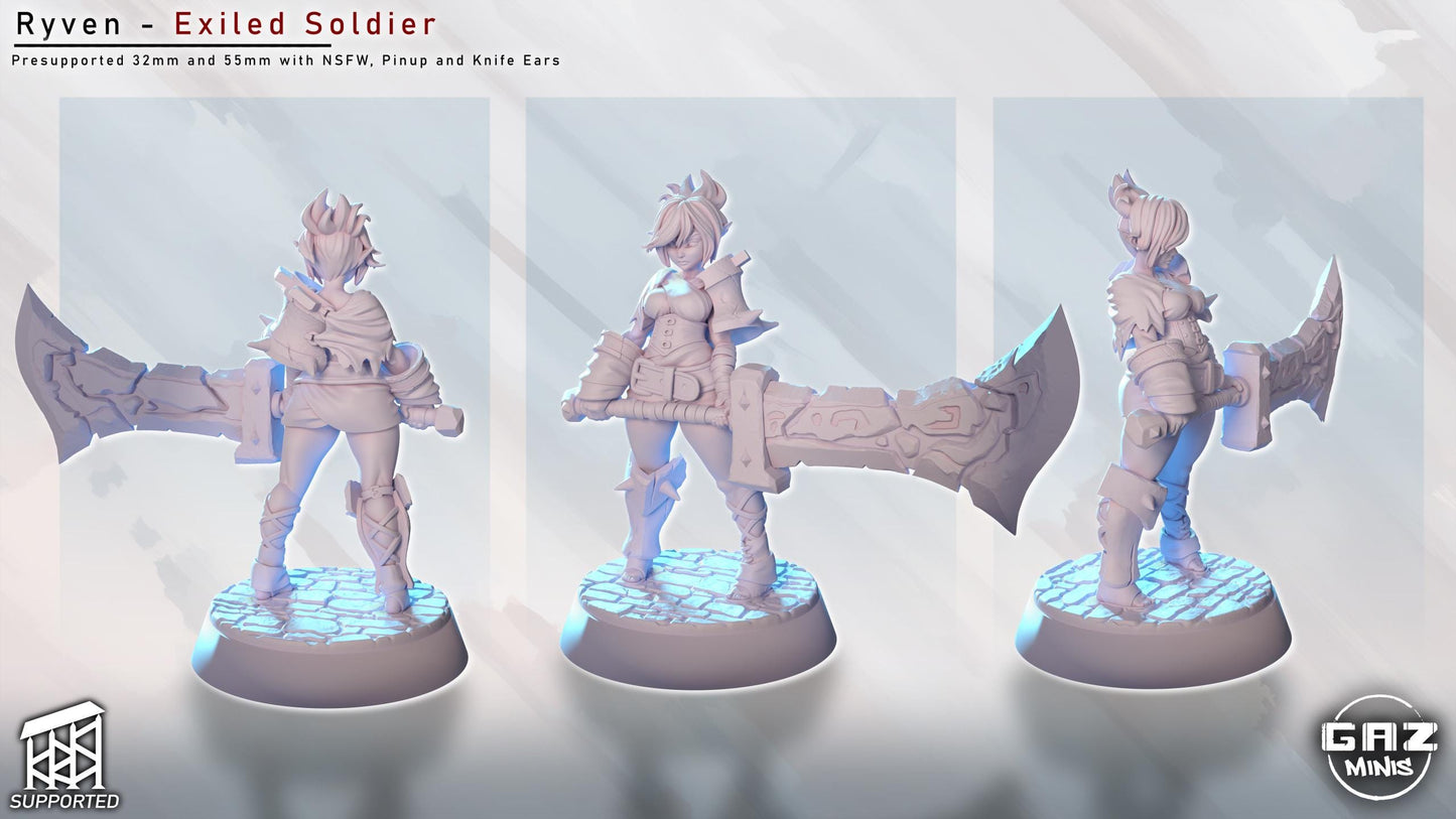 Ryven - Exiled Soldier | Gaz Minis
