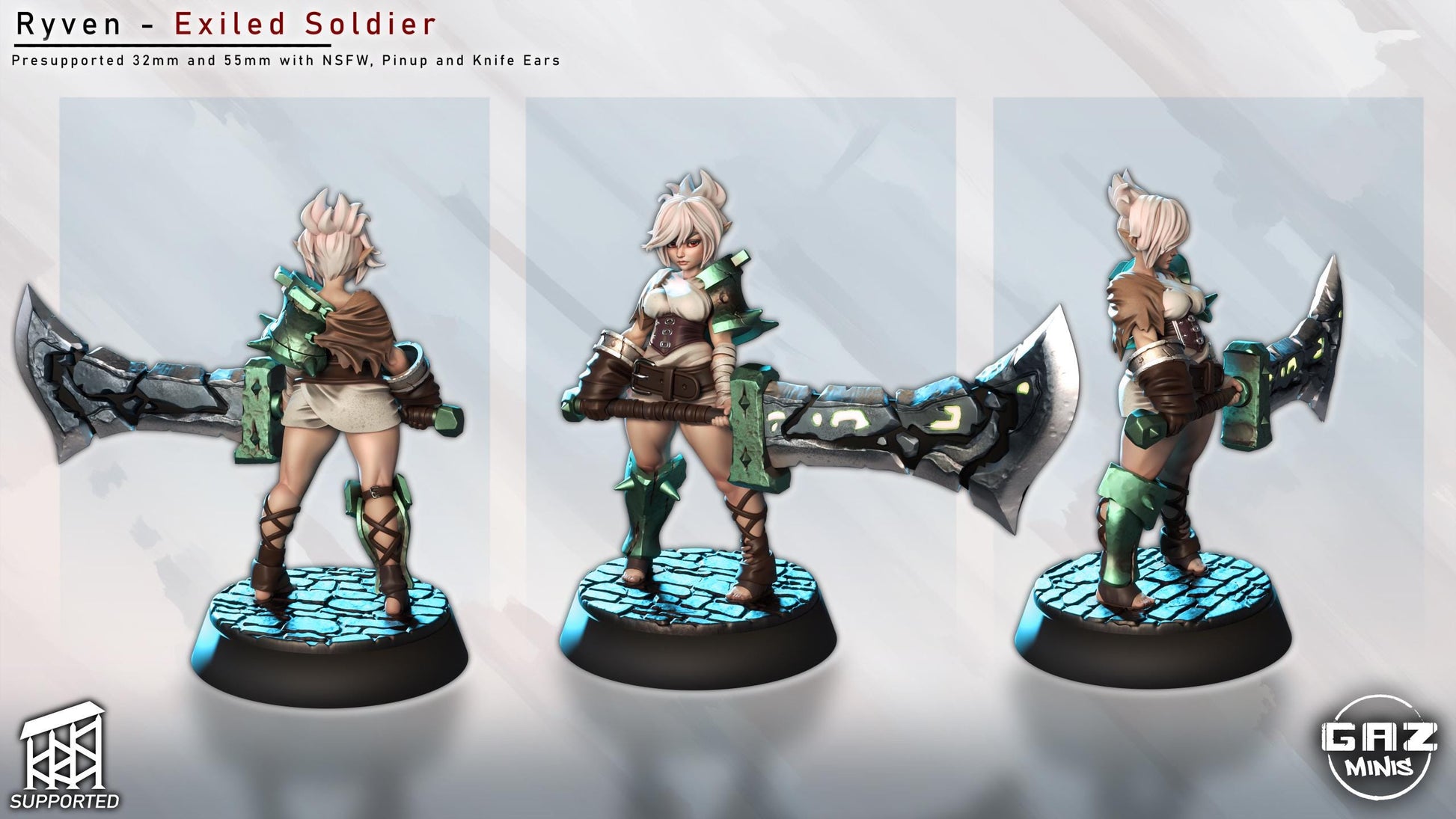 Ryven - Exiled Soldier | Gaz Minis