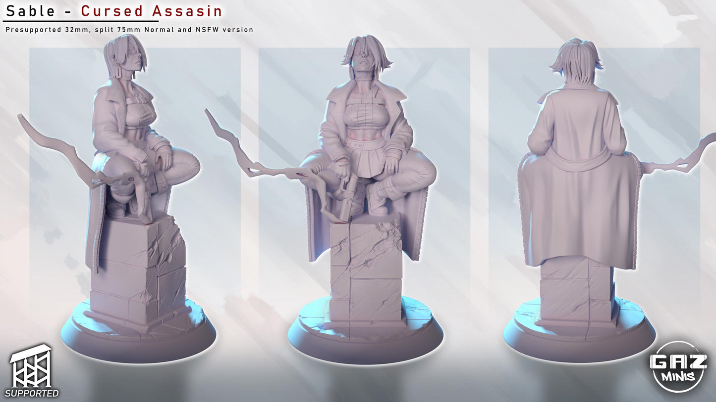 Sable - Cursed Assassin | Gaz Minis