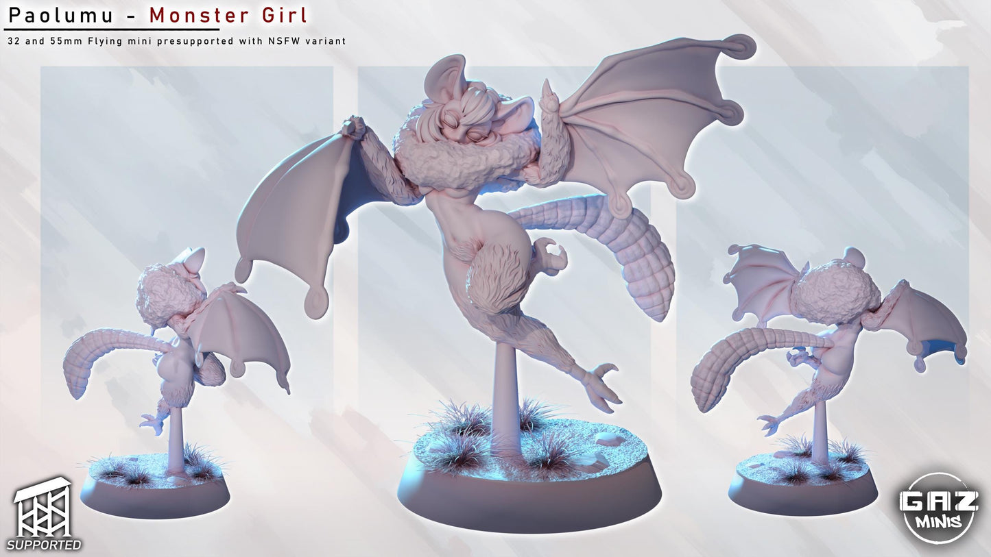 Paolumu - Bat Monster Girl Miniature | Gaz Minis