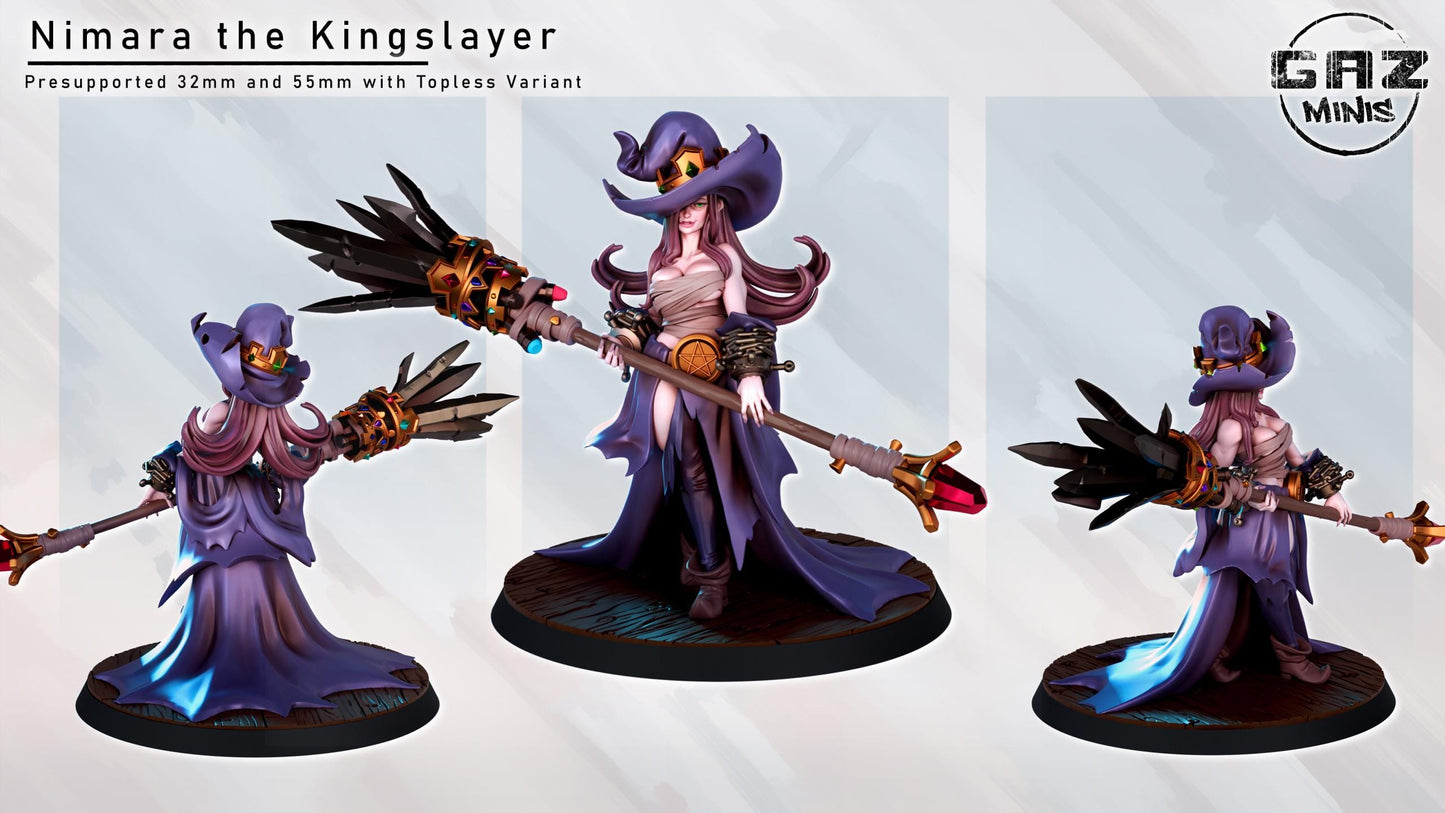Nimara the Kingslayer Miniature | Gaz Minis