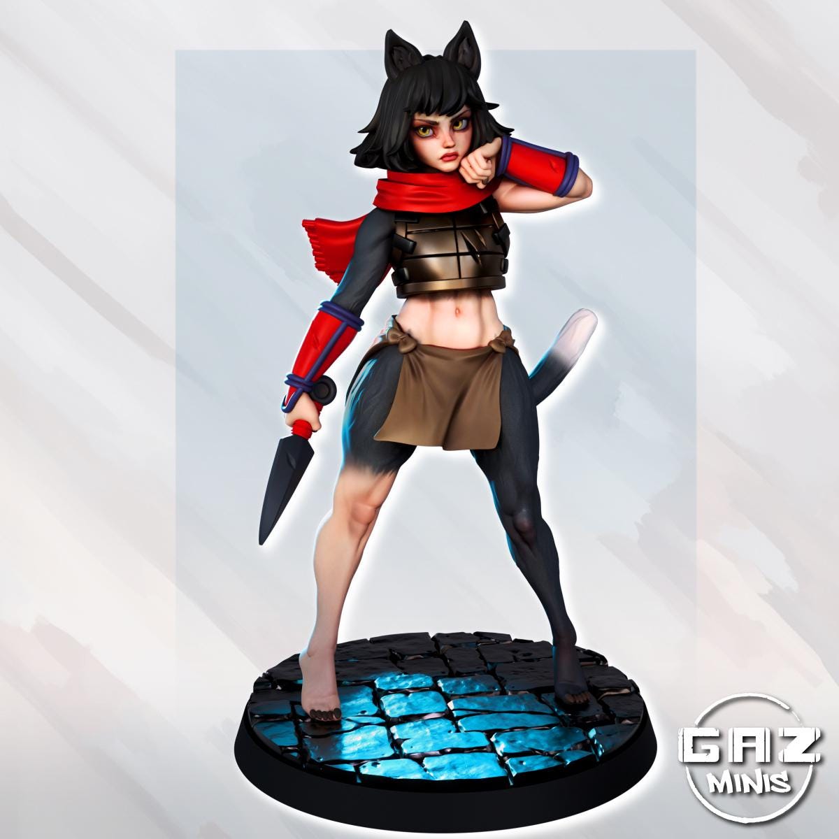 Izu - Cat Girl Miniature | Gaz Minis
