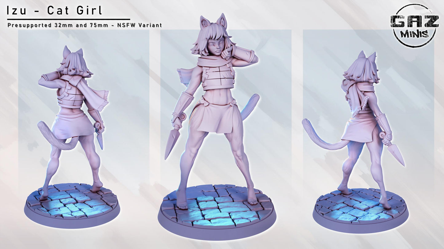 Izu - Cat Girl Miniature | Gaz Minis