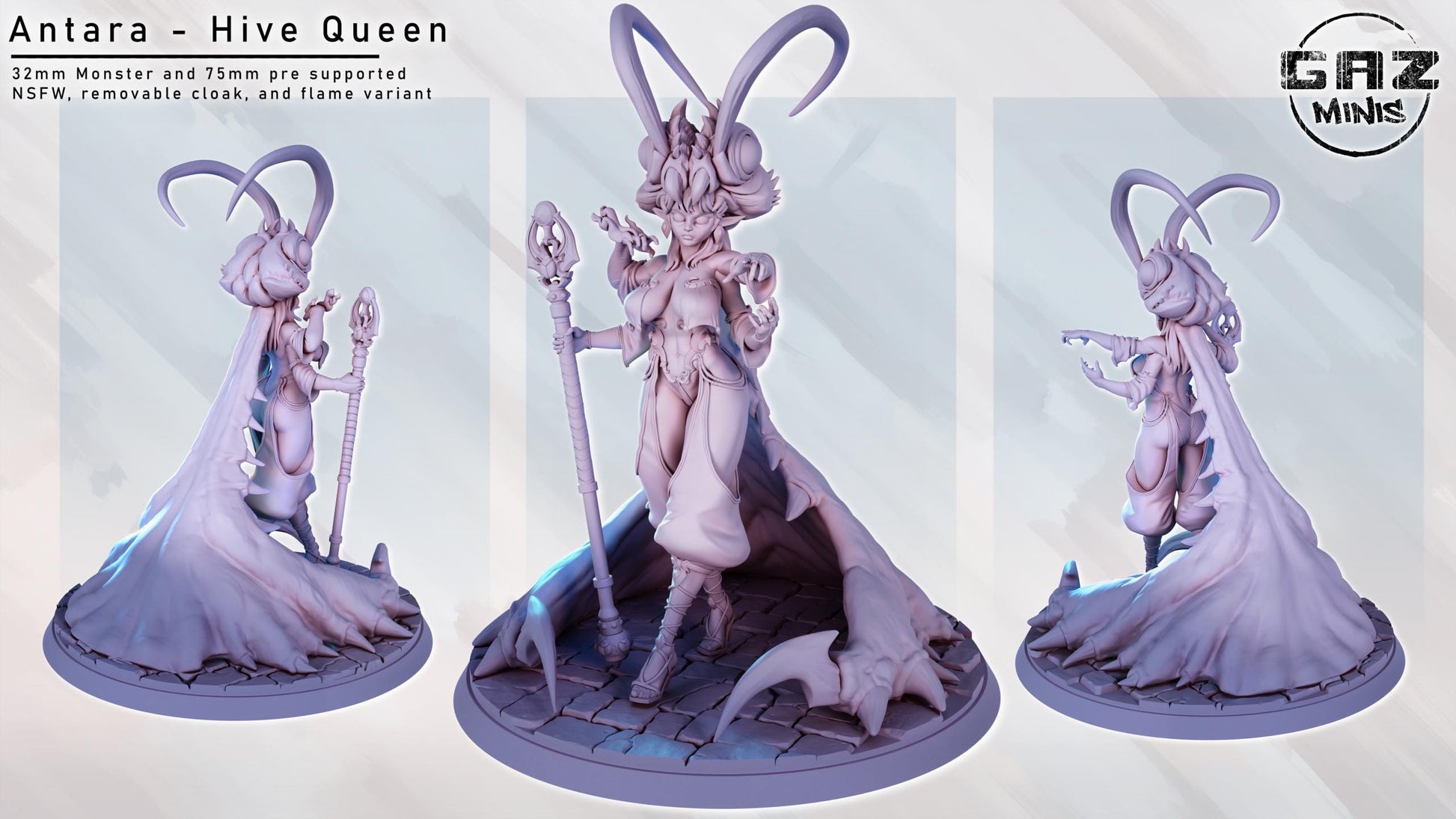 Ant Queen Miniature | Gaz Minis
