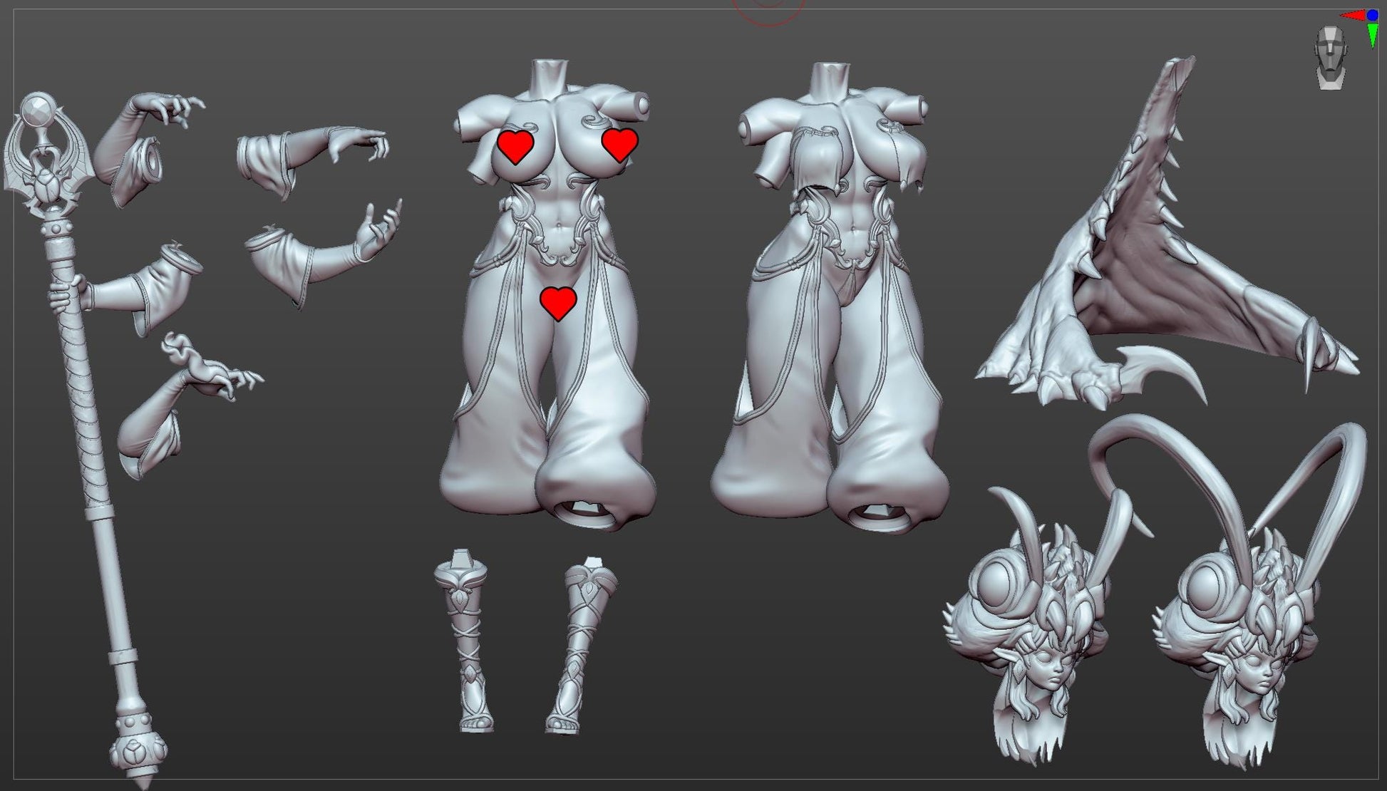Ant Queen Miniature | Gaz Minis