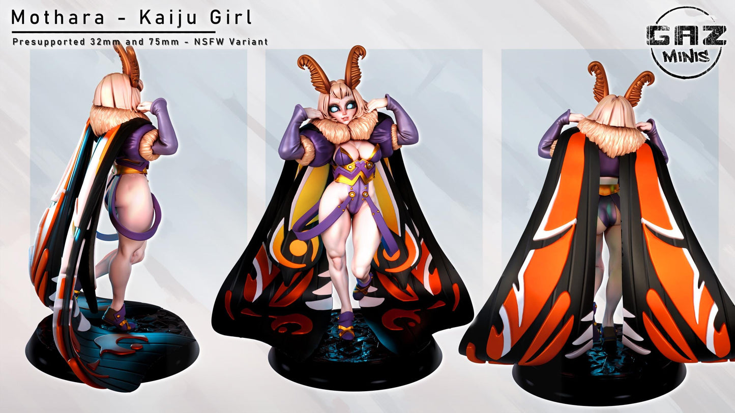 Mothara - Kaiju Girl Miniature | Gaz Minis