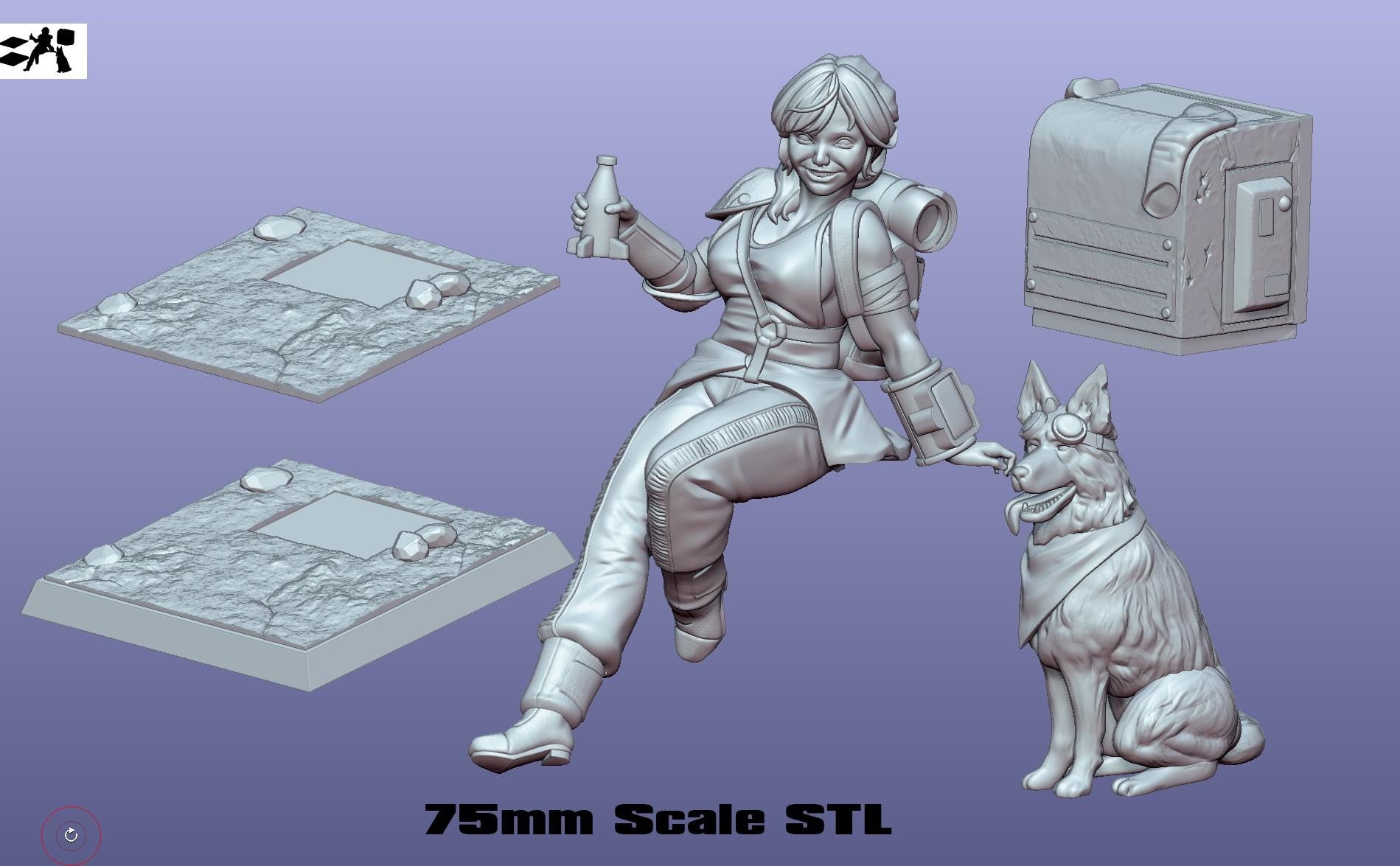 Vault Dweller Miniature | Gaz Minis