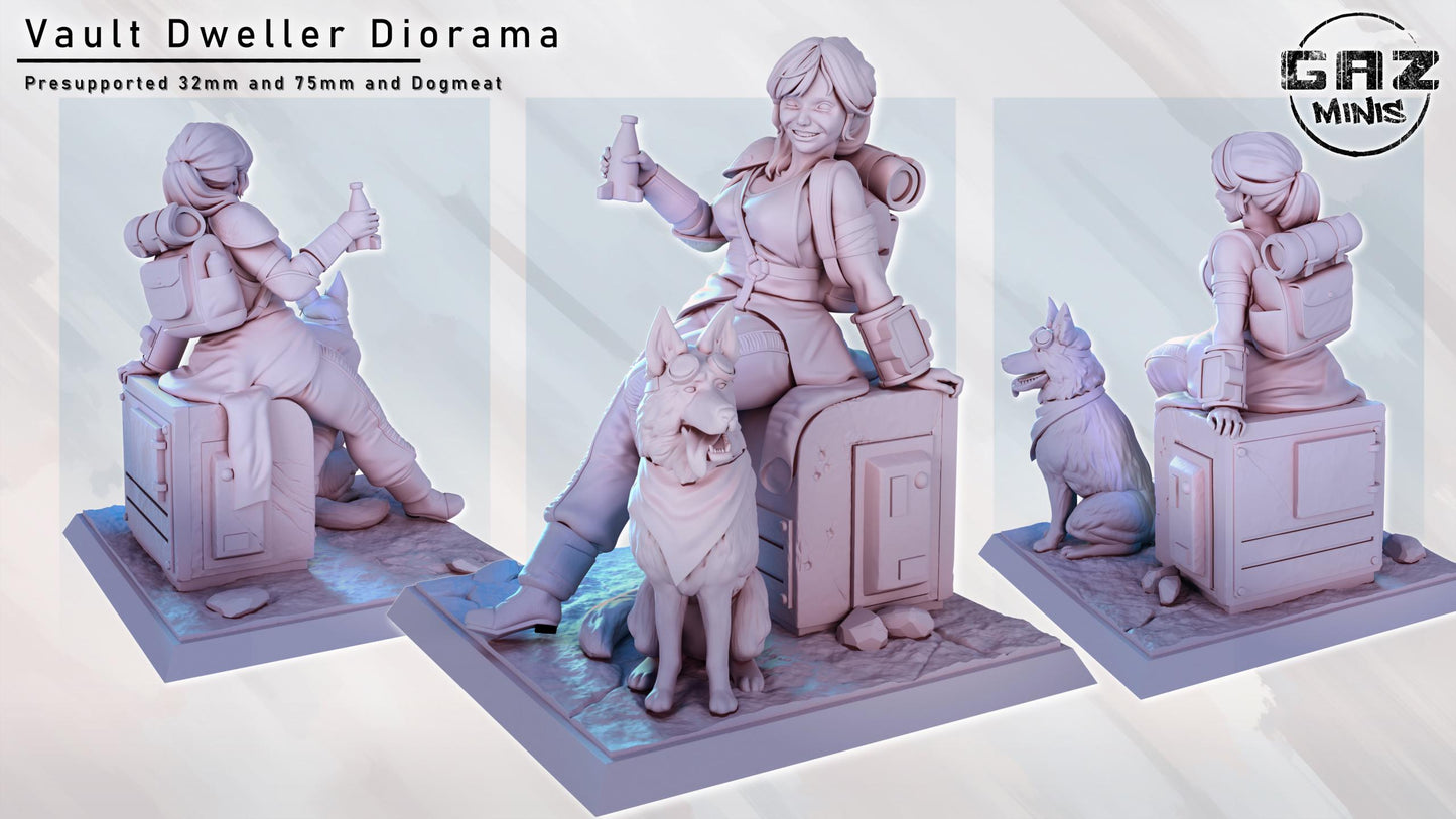 Vault Dweller Miniature | Gaz Minis