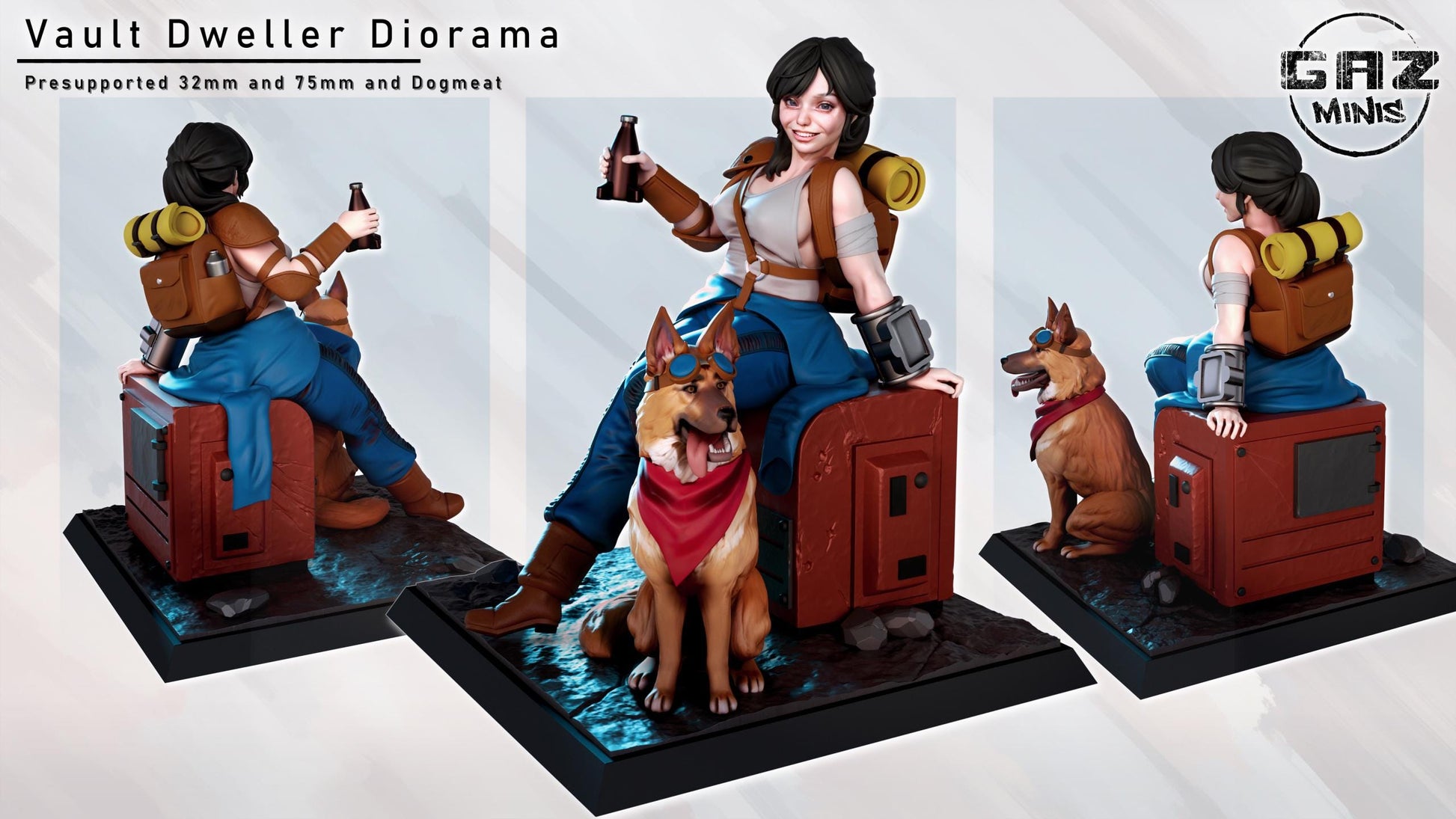 Vault Dweller Miniature | Gaz Minis