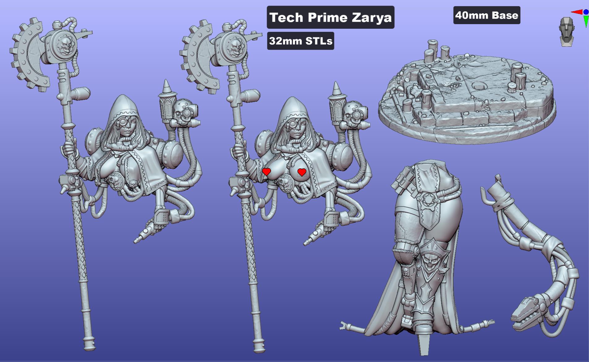 Tech Prime Zarya Miniature | Gaz Minis