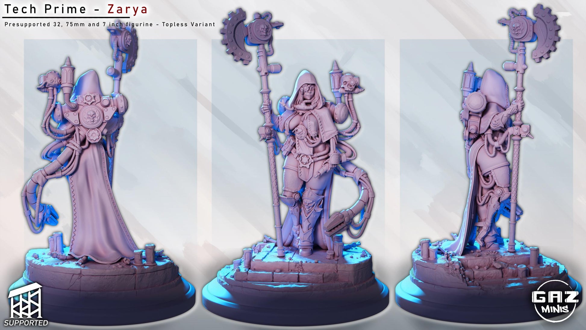 Tech Prime Zarya Miniature | Gaz Minis