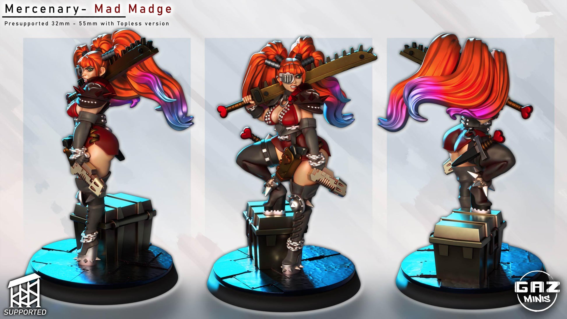 Mercenary Mad Madge | Gaz Minis