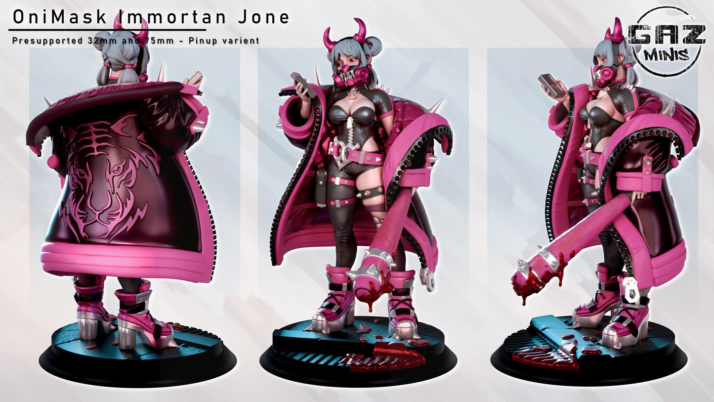 Oni Immortan Jone Miniature | Gaz Minis