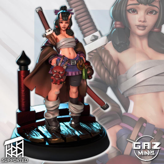 Momoka - Oni Swordswoman | Gaz Minis