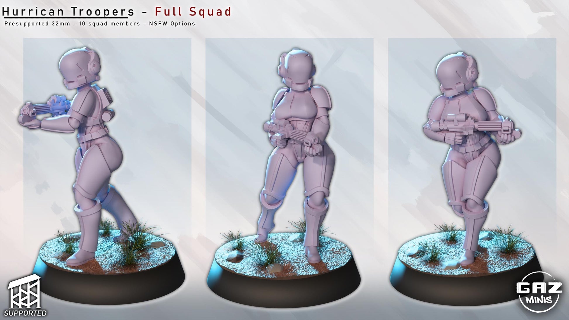 Hurricane Trooper Squad | Gaz Minis