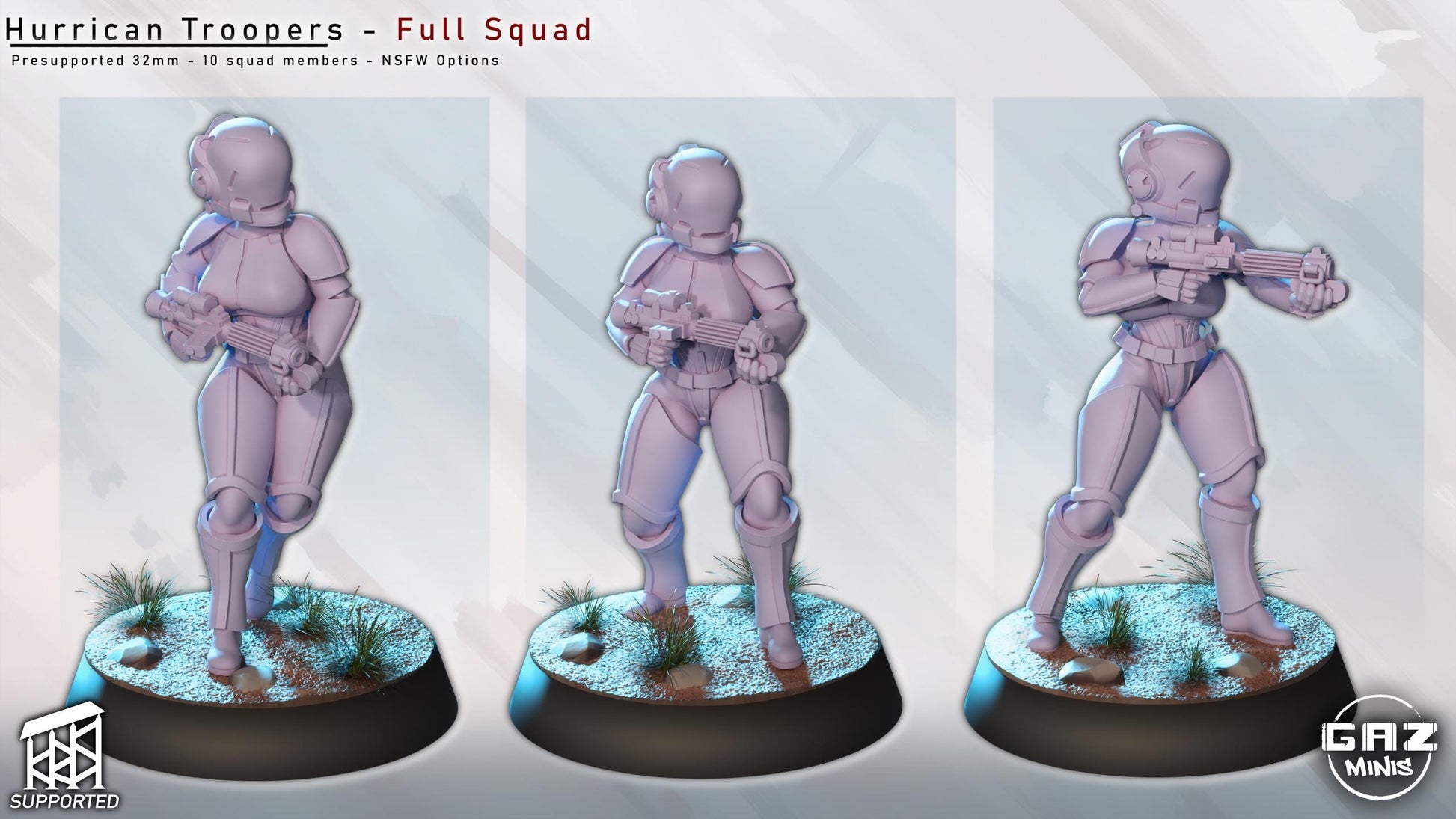 Hurricane Trooper Squad | Gaz Minis