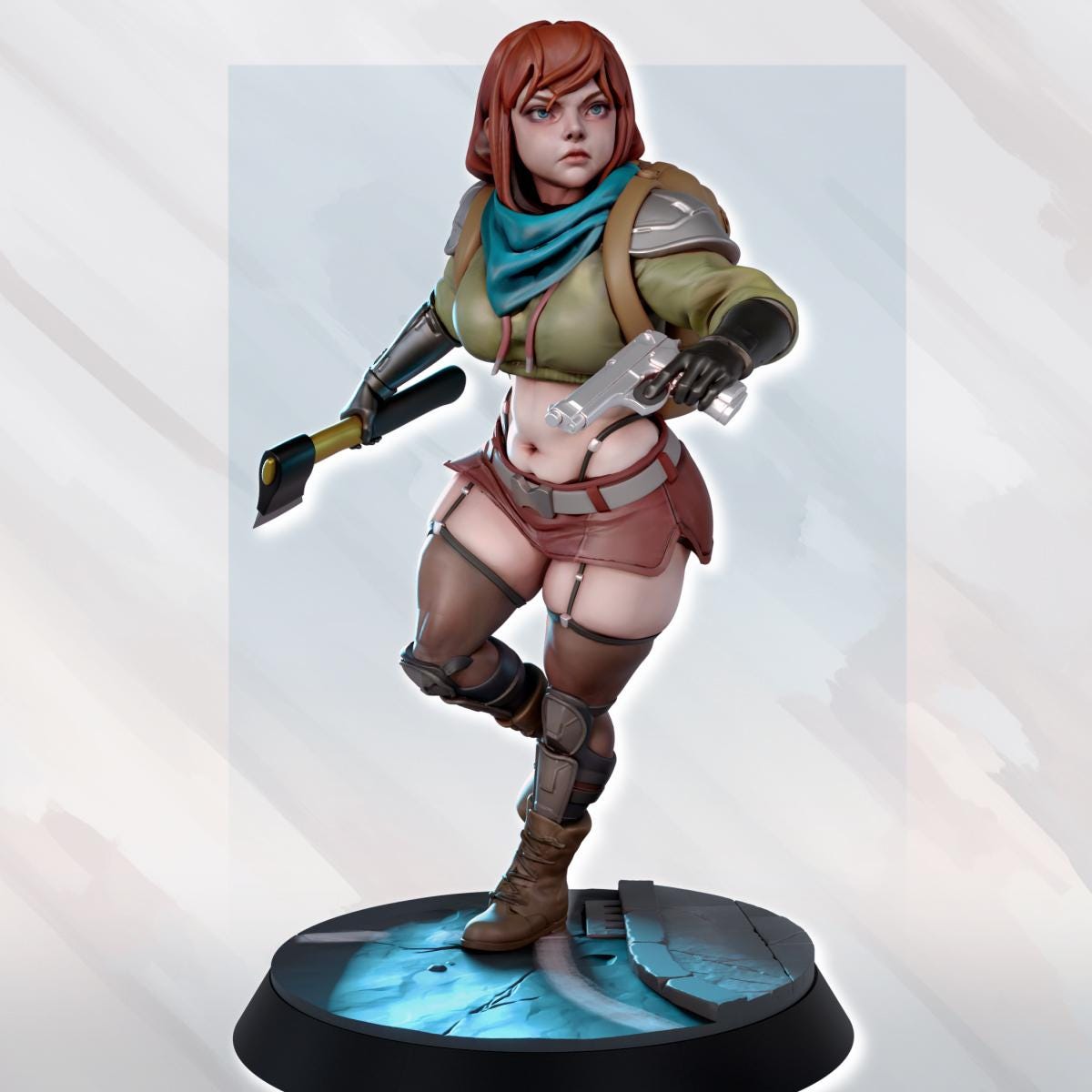 Apocalypse Survivor Madeline Miniature | Gaz Minis