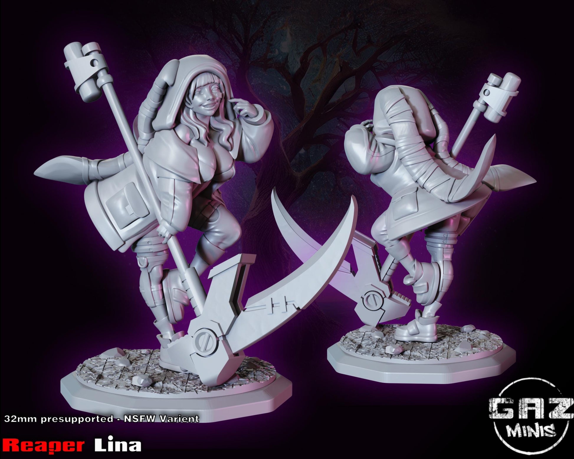 Reaper Lina Miniature | Gaz Minis