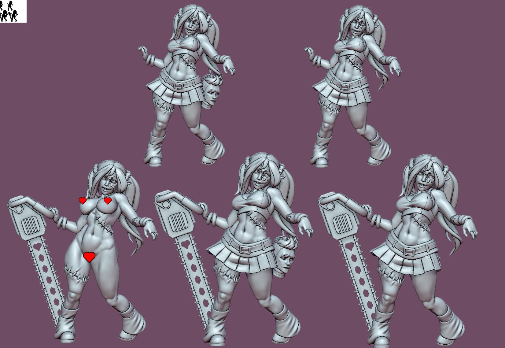 Zombie Girl Juliet Miniature | Gaz Minis