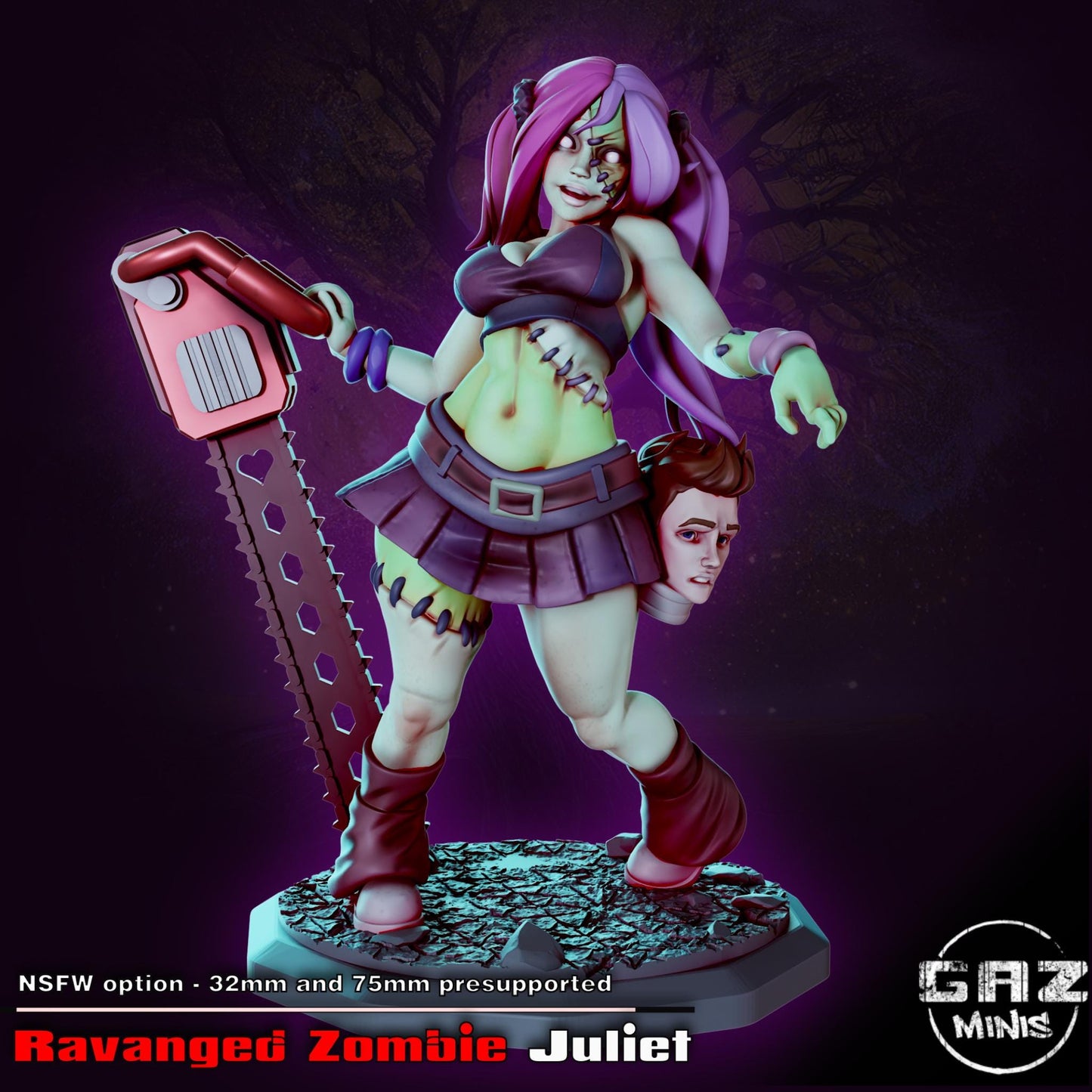 Zombie Girl Juliet Miniature | Gaz Minis