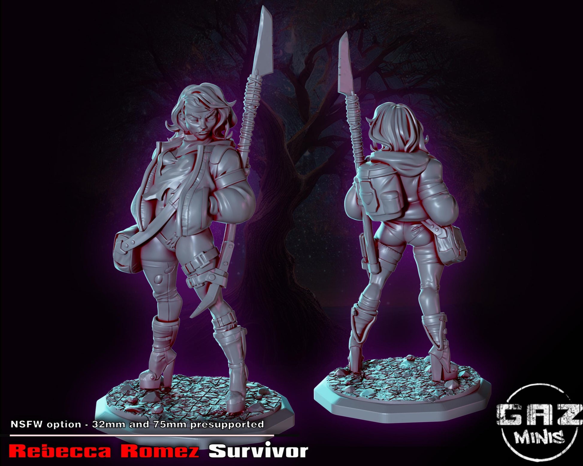 Apocalypse Survivor Miniature | Gaz Minis